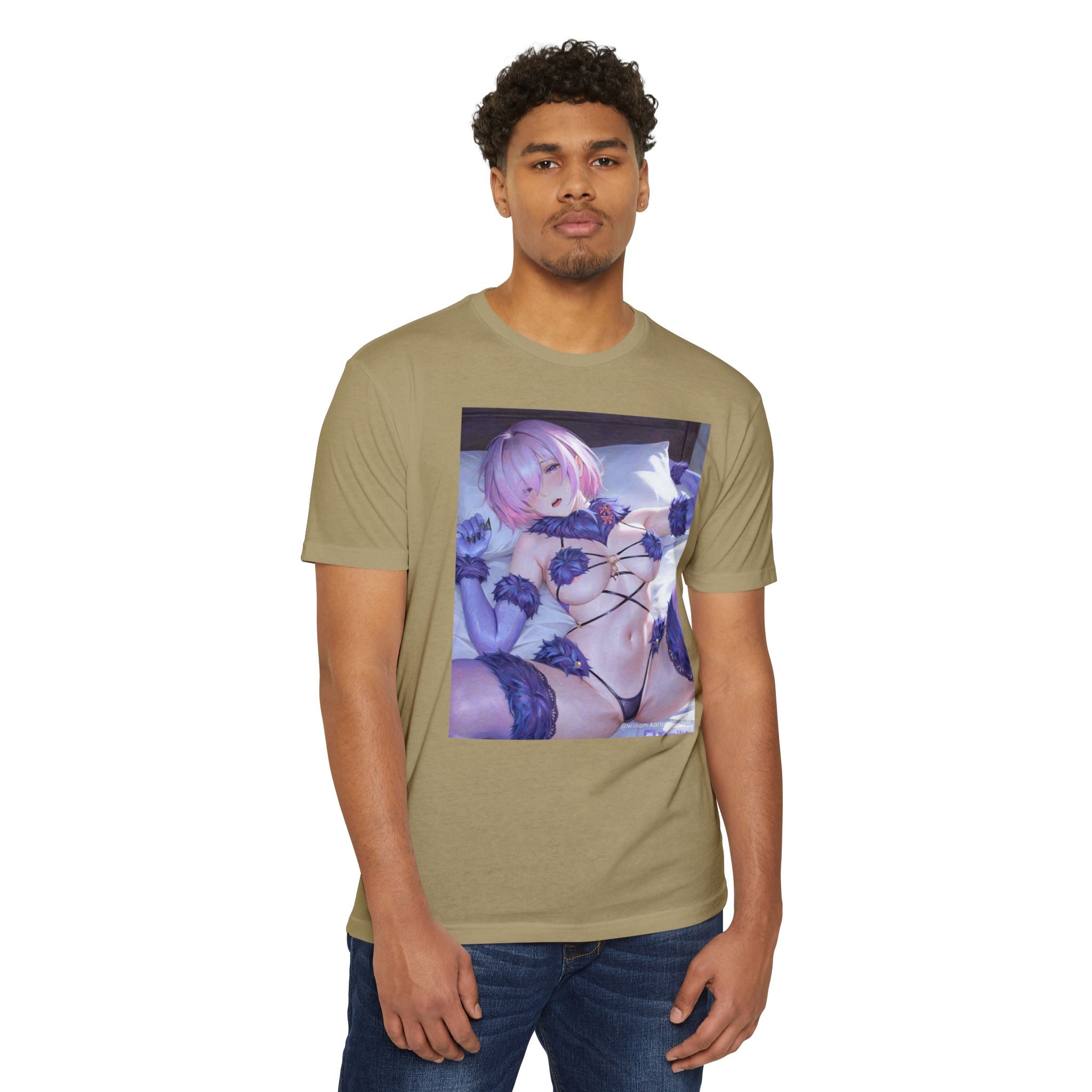 Anime Pillowgirl T-Shirt — Sexy Lingerie Art Tee