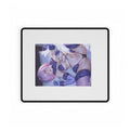 Anime Pin-Up Desk Mat — Floral Lingerie Gaming Mouse Pad