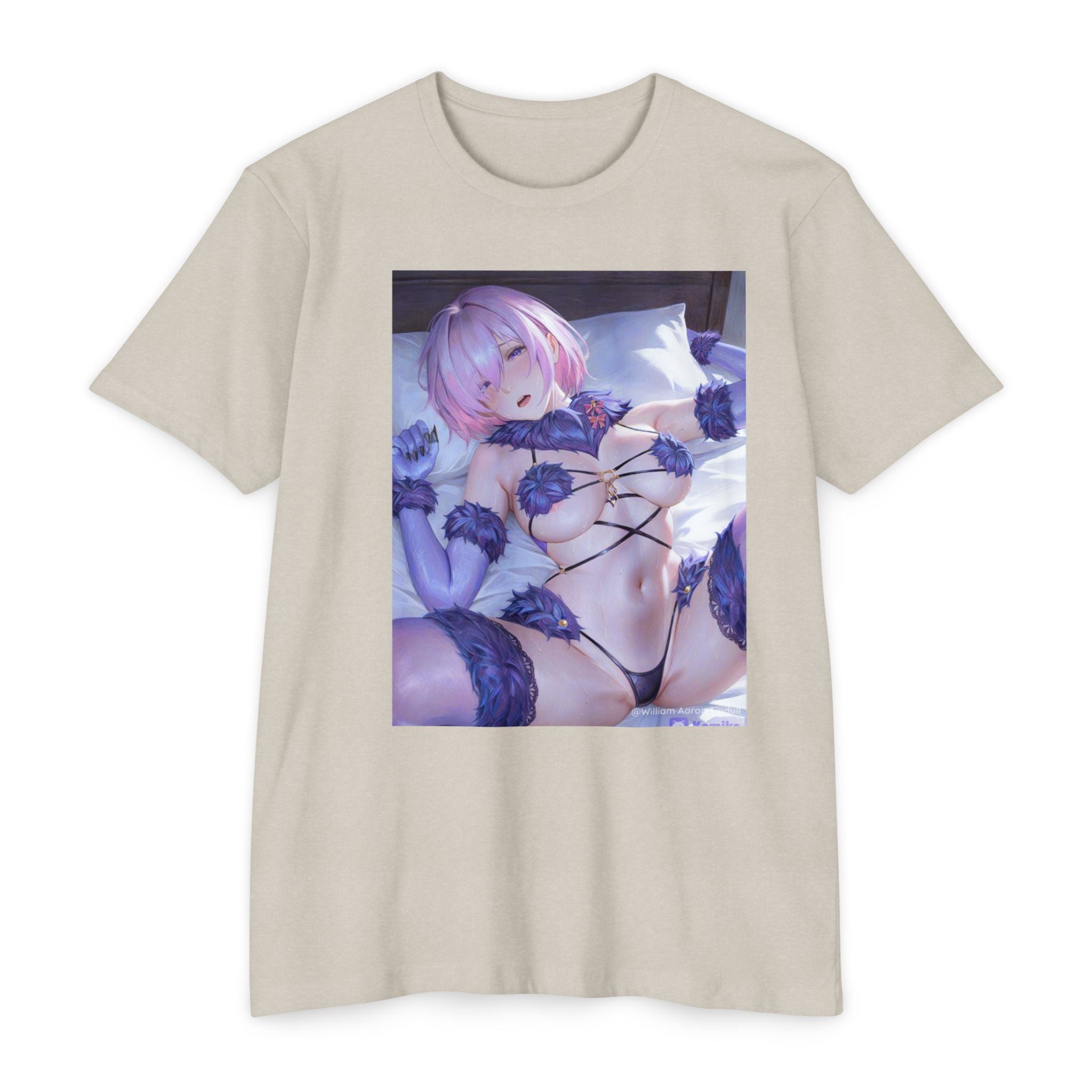 Anime Pillowgirl T-Shirt — Sexy Lingerie Art Tee