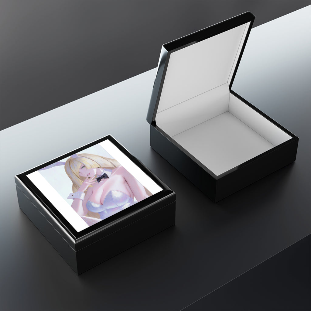Bunny Girl Jewelry Box — Anime-Inspired Trinket Keepsake Box