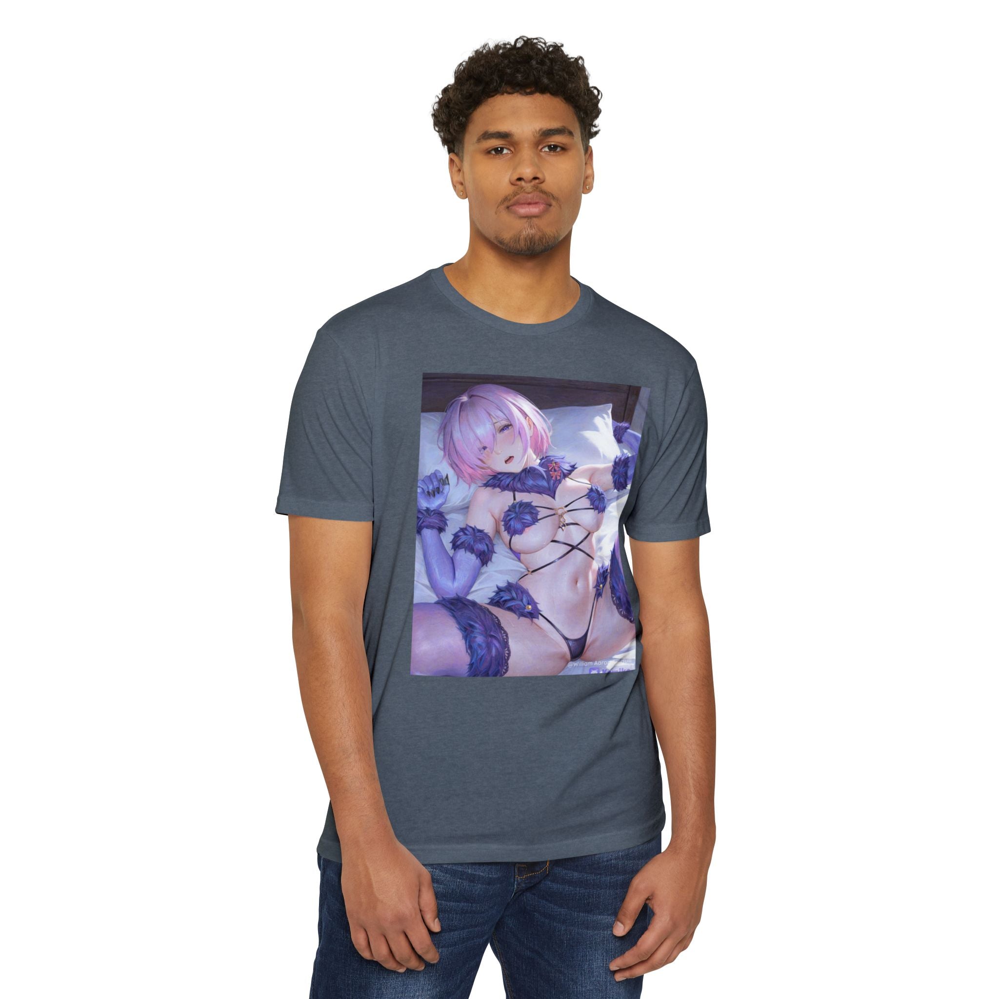 Anime Pillowgirl T-Shirt — Sexy Lingerie Art Tee
