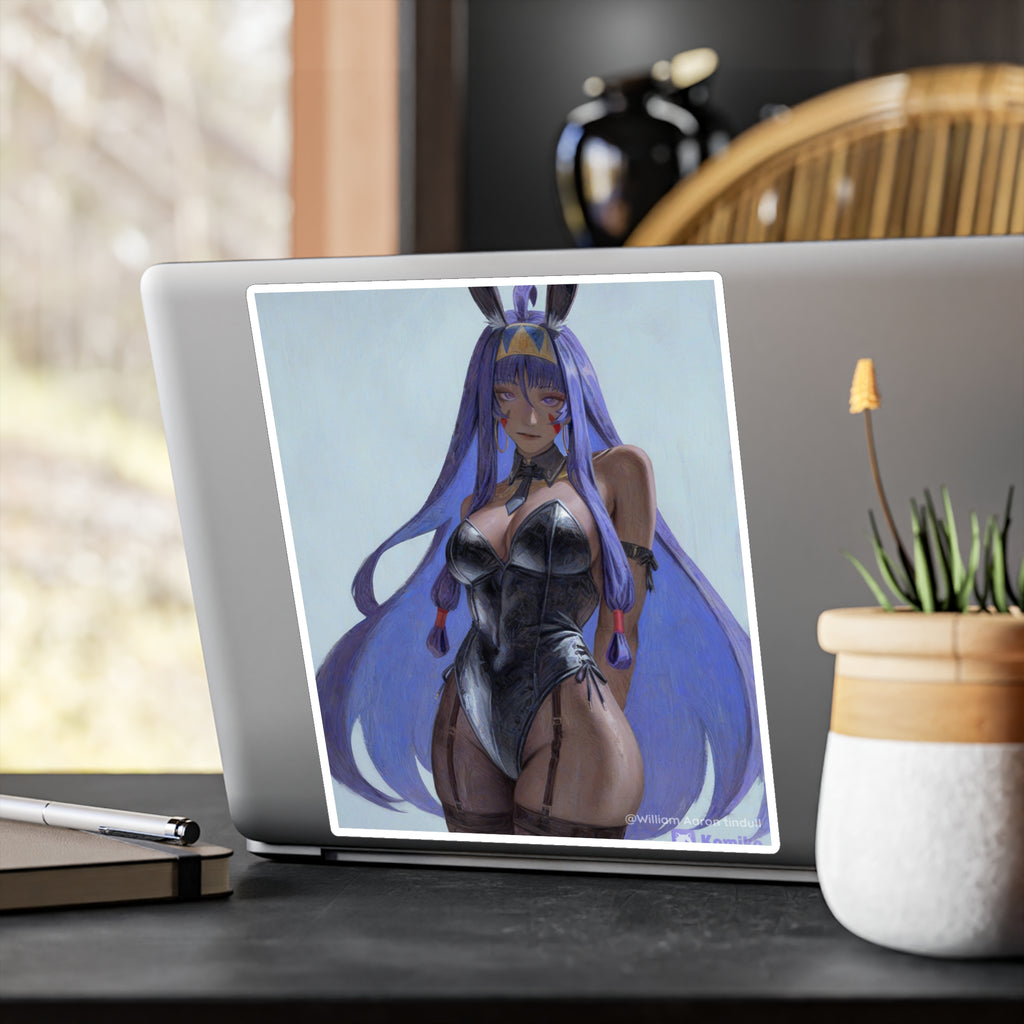Bunny Girl Anime Vinyl Sticker — Kiss-Cut Decal
