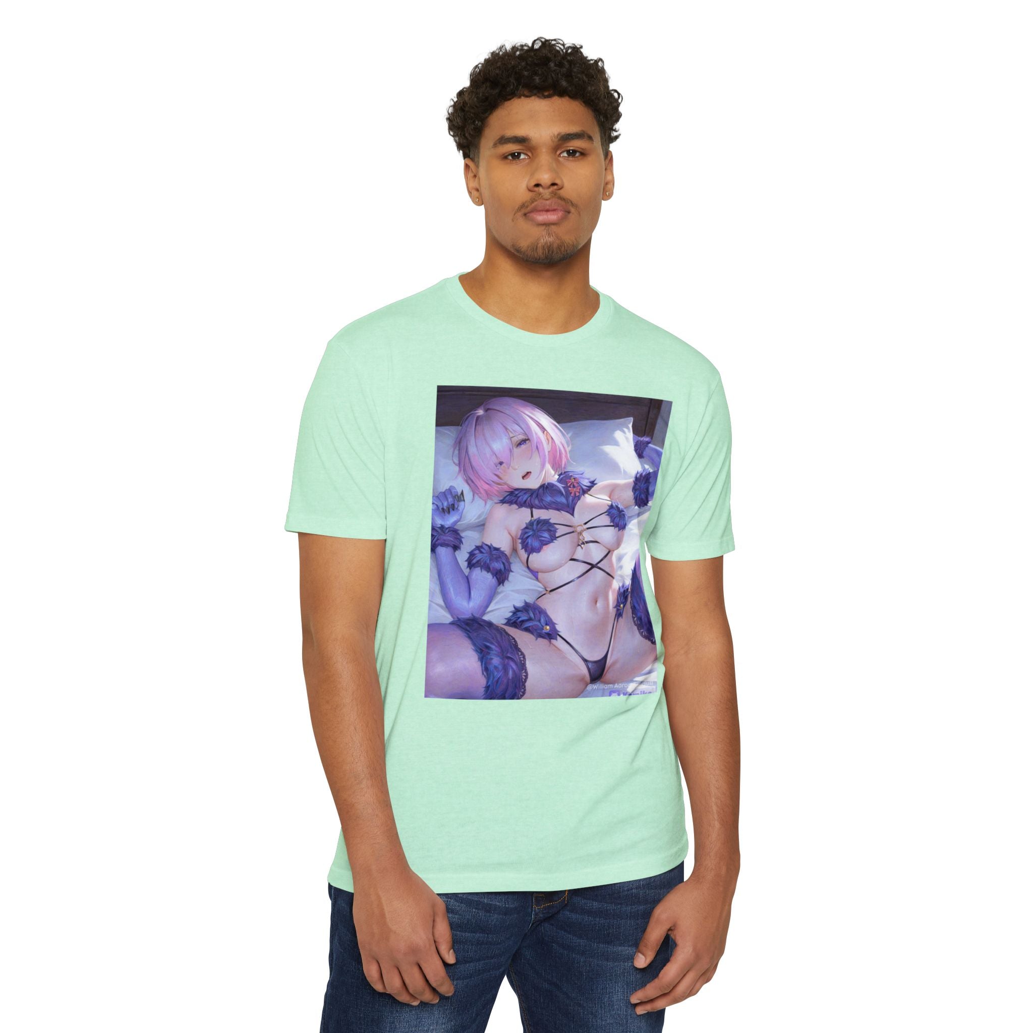 Anime Pillowgirl T-Shirt — Sexy Lingerie Art Tee