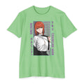 Makima Chainsaw Man Anime Graphic T-Shirt — Japanese Text Design
