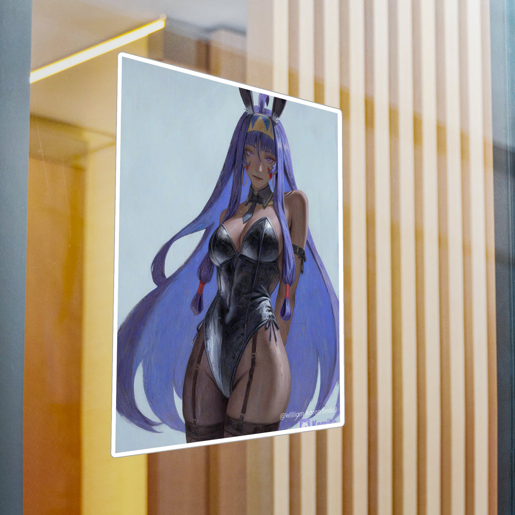 Bunny Girl Anime Vinyl Sticker — Kiss-Cut Decal