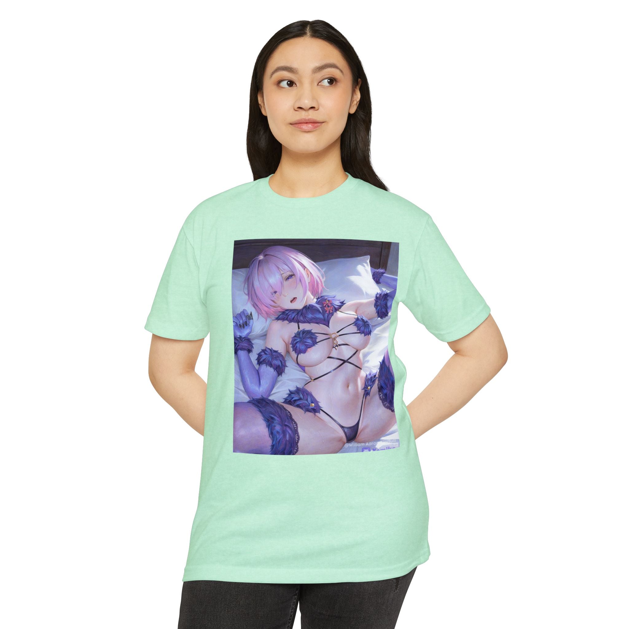 Anime Pillowgirl T-Shirt — Sexy Lingerie Art Tee