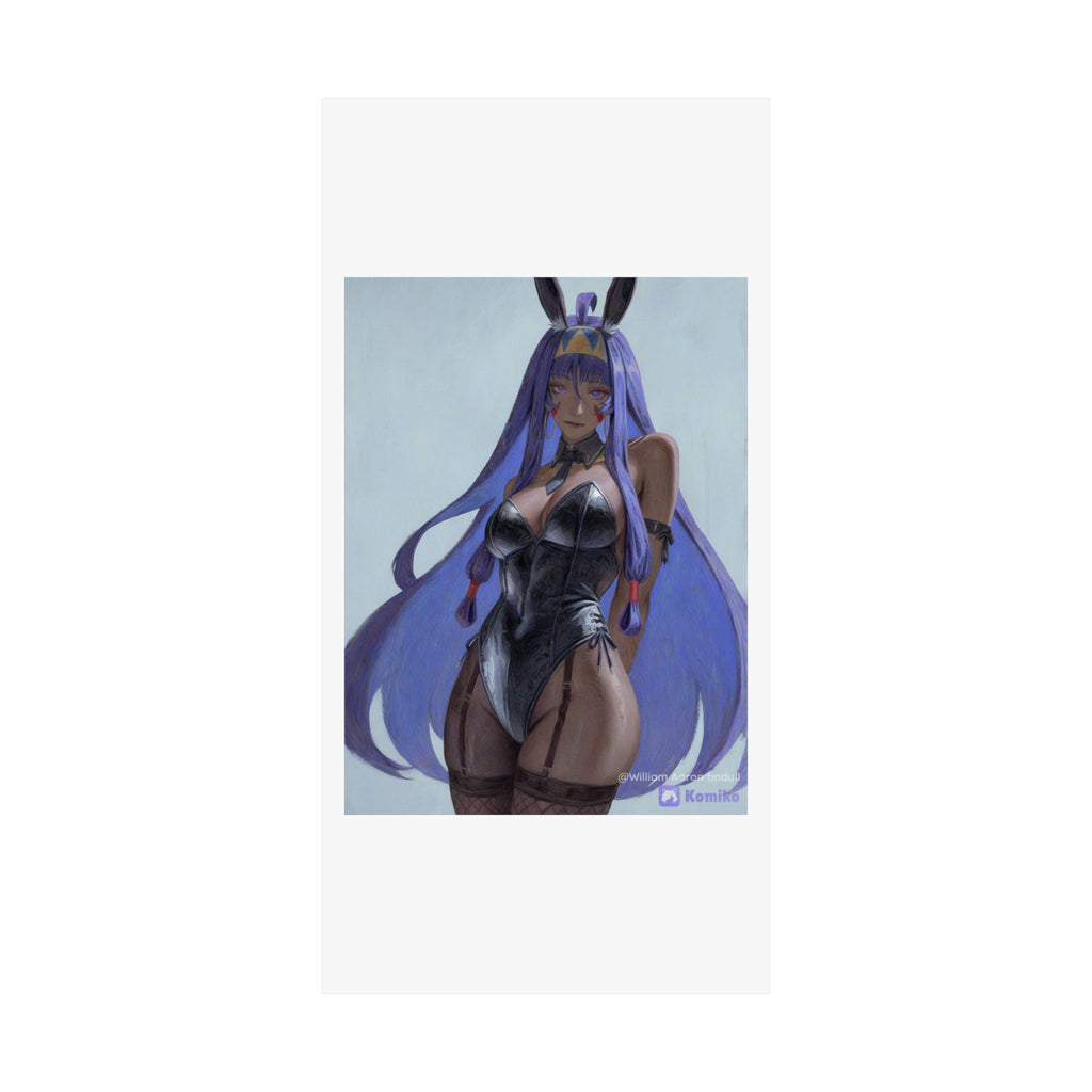 Bunny Girl Anime Matte Poster — Vertical Art Print