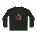 Anime Redhead Girl Long Sleeve Shirt — Moody Schoolgirl Portrait