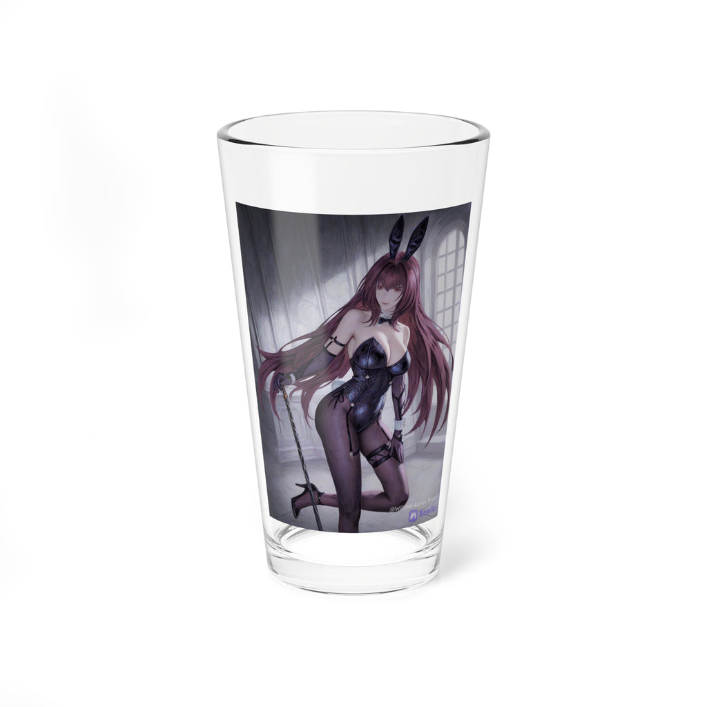 Anime Bunny Girl 16oz Mixing Glass - Pinup Cocktail & Barware