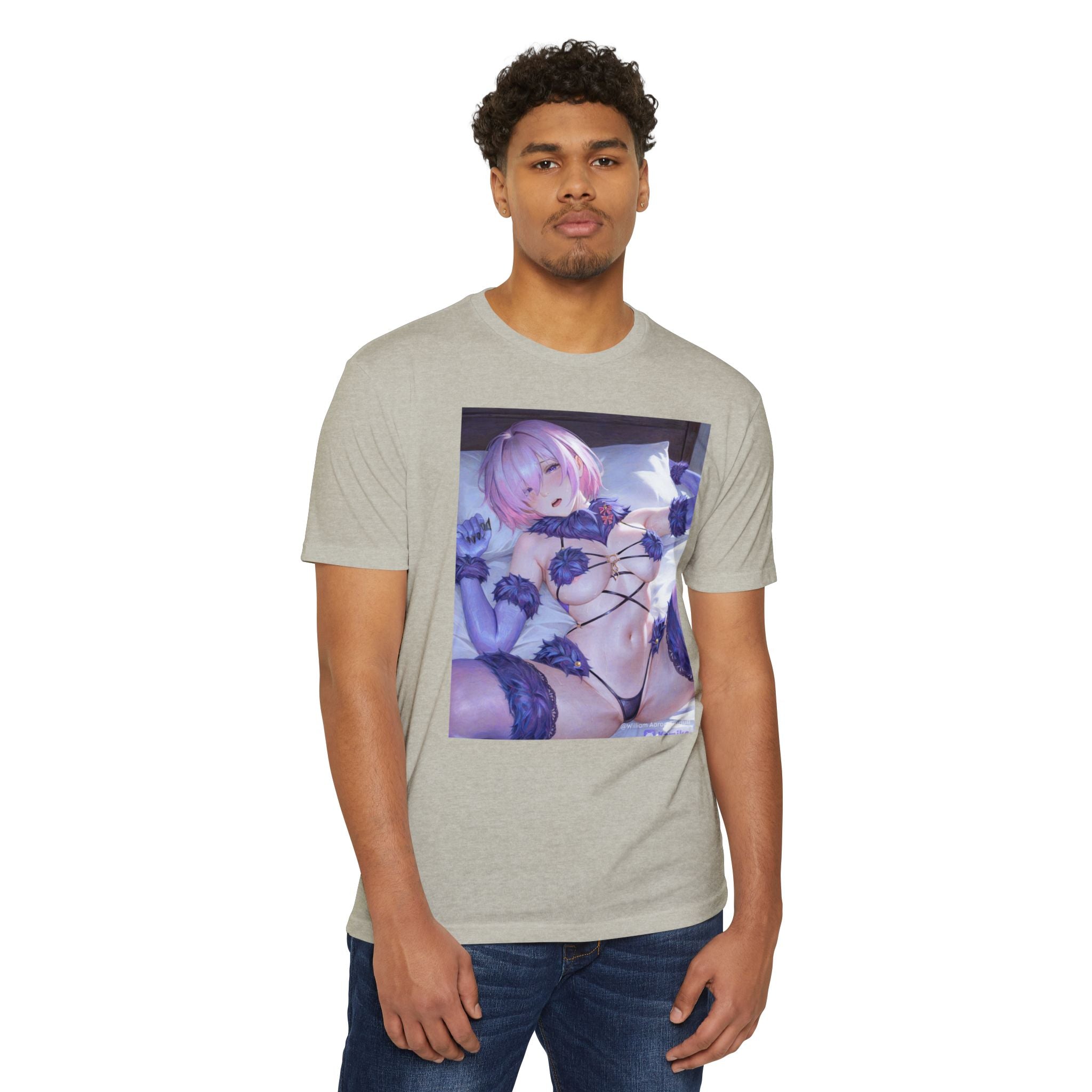 Anime Pillowgirl T-Shirt — Sexy Lingerie Art Tee