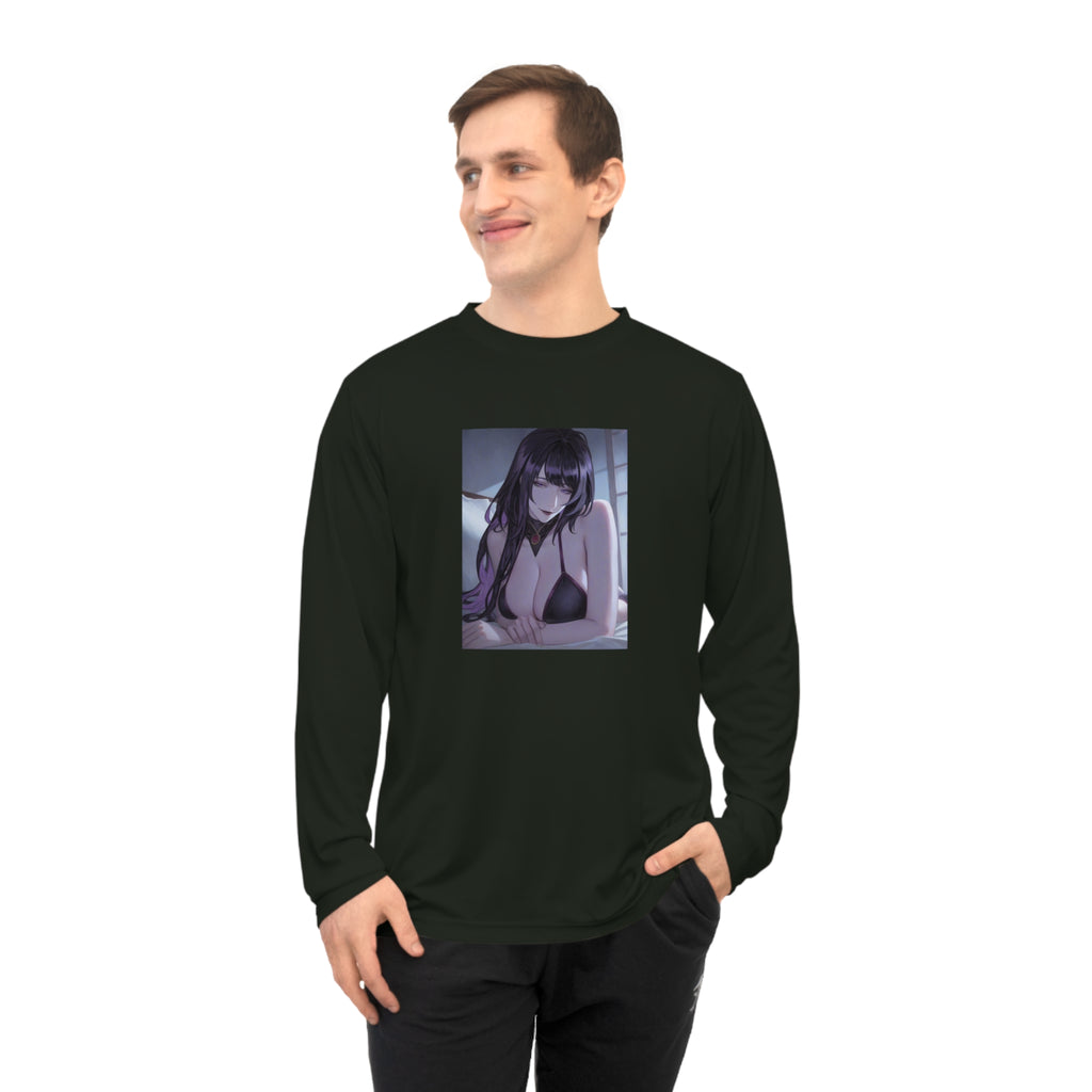 Anime Girl Long Sleeve Shirt — Moody Anime Art Tee