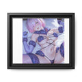Framed Matte Canvas — Anime Pin-Up Lingerie Art Print