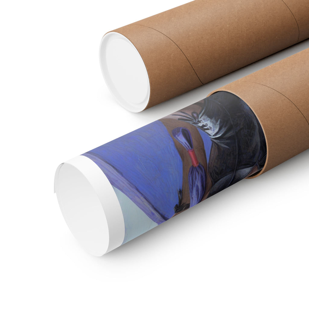 Bunny Girl Anime Matte Poster — Vertical Art Print