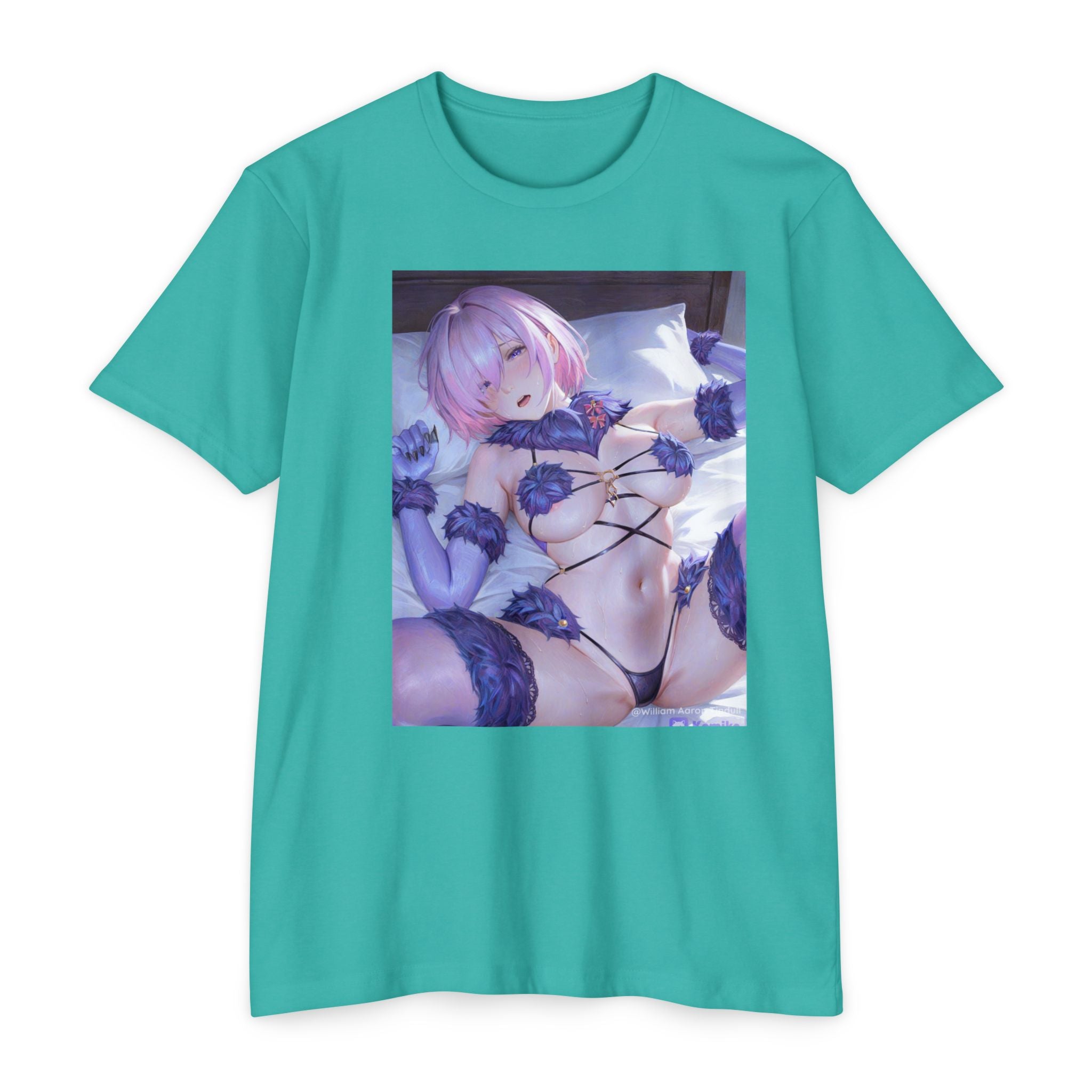 Anime Pillowgirl T-Shirt — Sexy Lingerie Art Tee