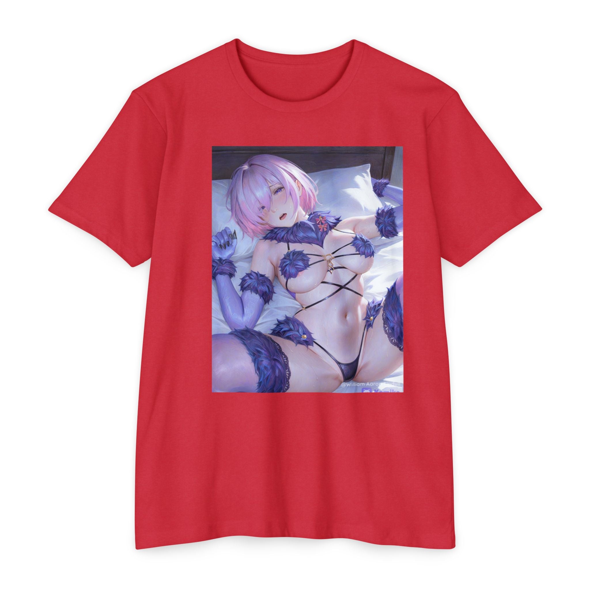 Anime Pillowgirl T-Shirt — Sexy Lingerie Art Tee