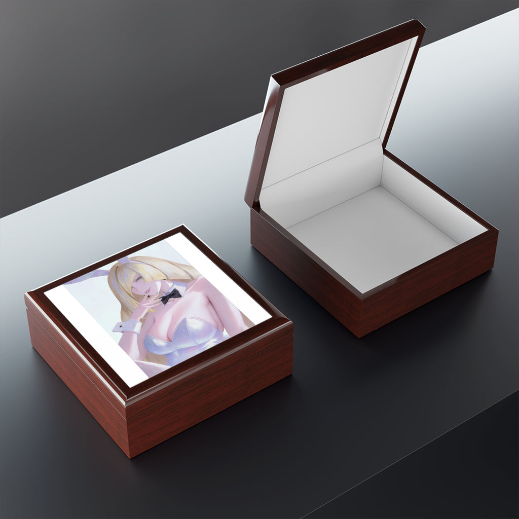 Bunny Girl Jewelry Box — Anime-Inspired Trinket Keepsake Box