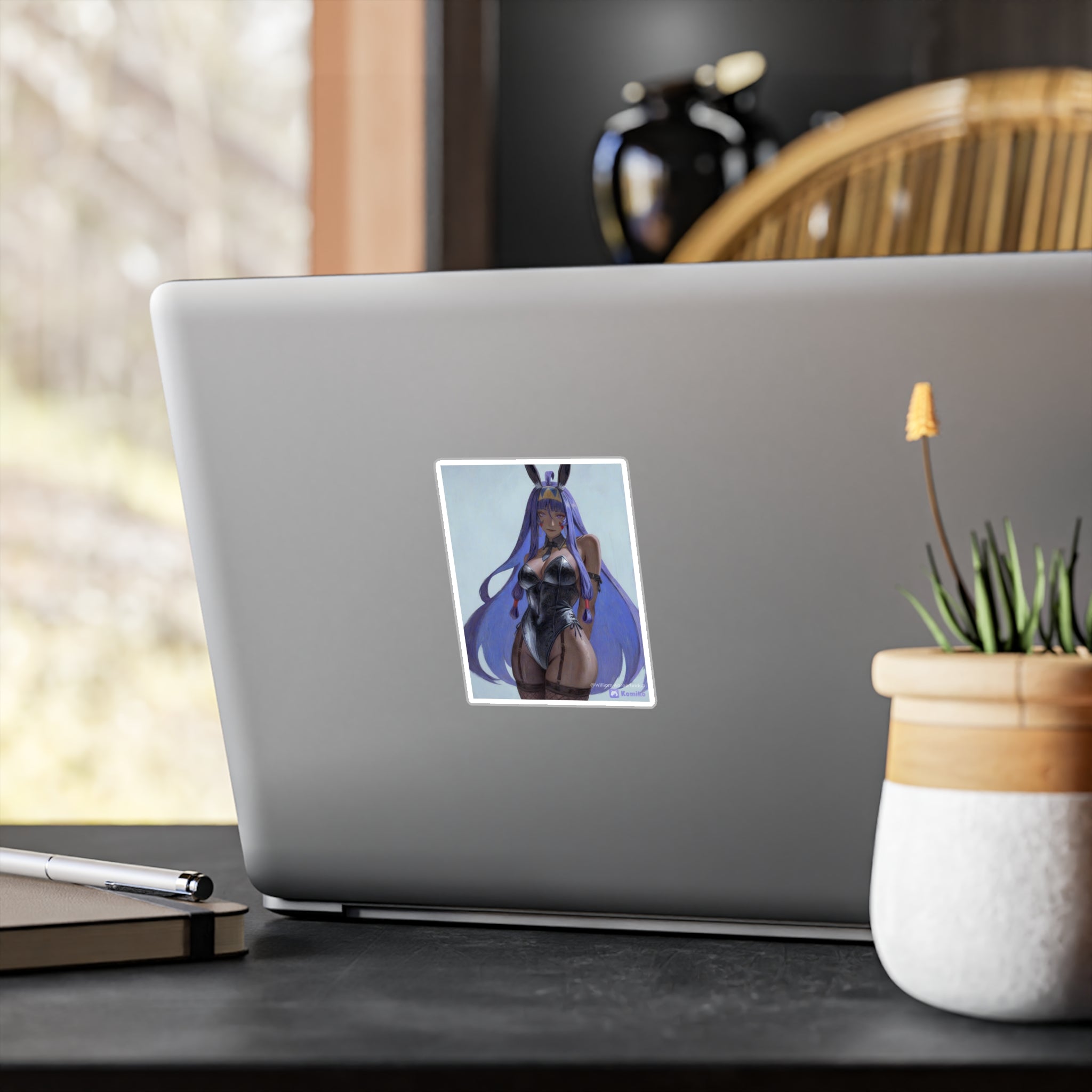 Bunny Girl Anime Vinyl Sticker — Kiss-Cut Decal