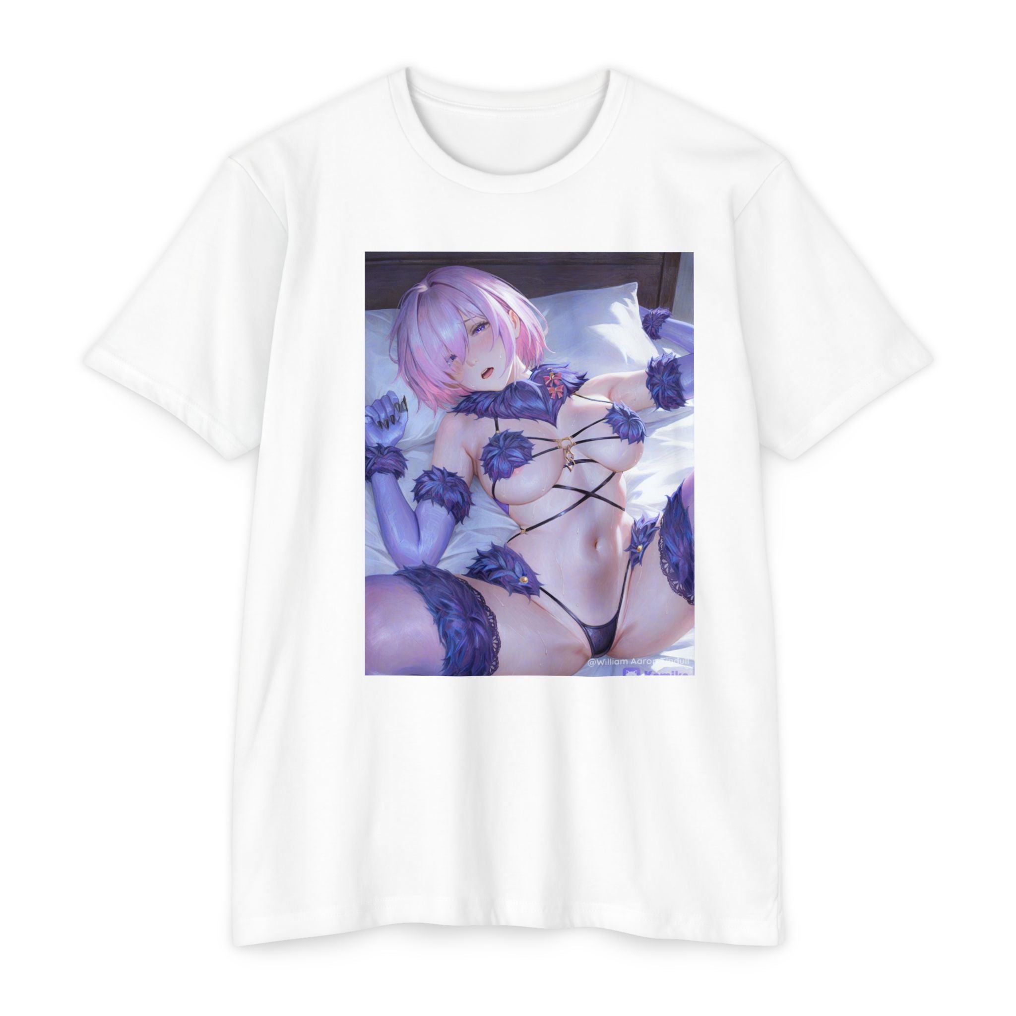 Anime Pillowgirl T-Shirt — Sexy Lingerie Art Tee