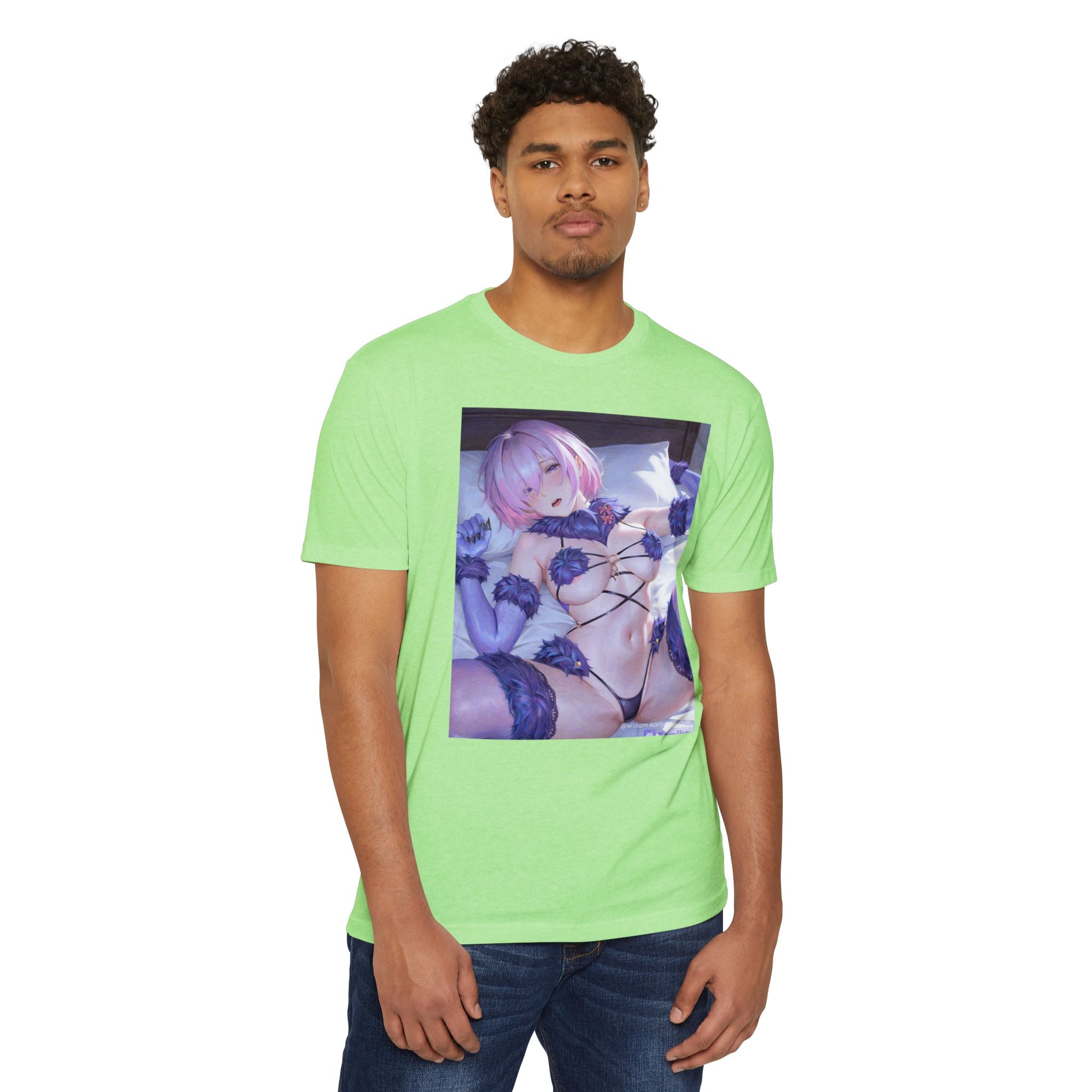 Anime Pillowgirl T-Shirt — Sexy Lingerie Art Tee