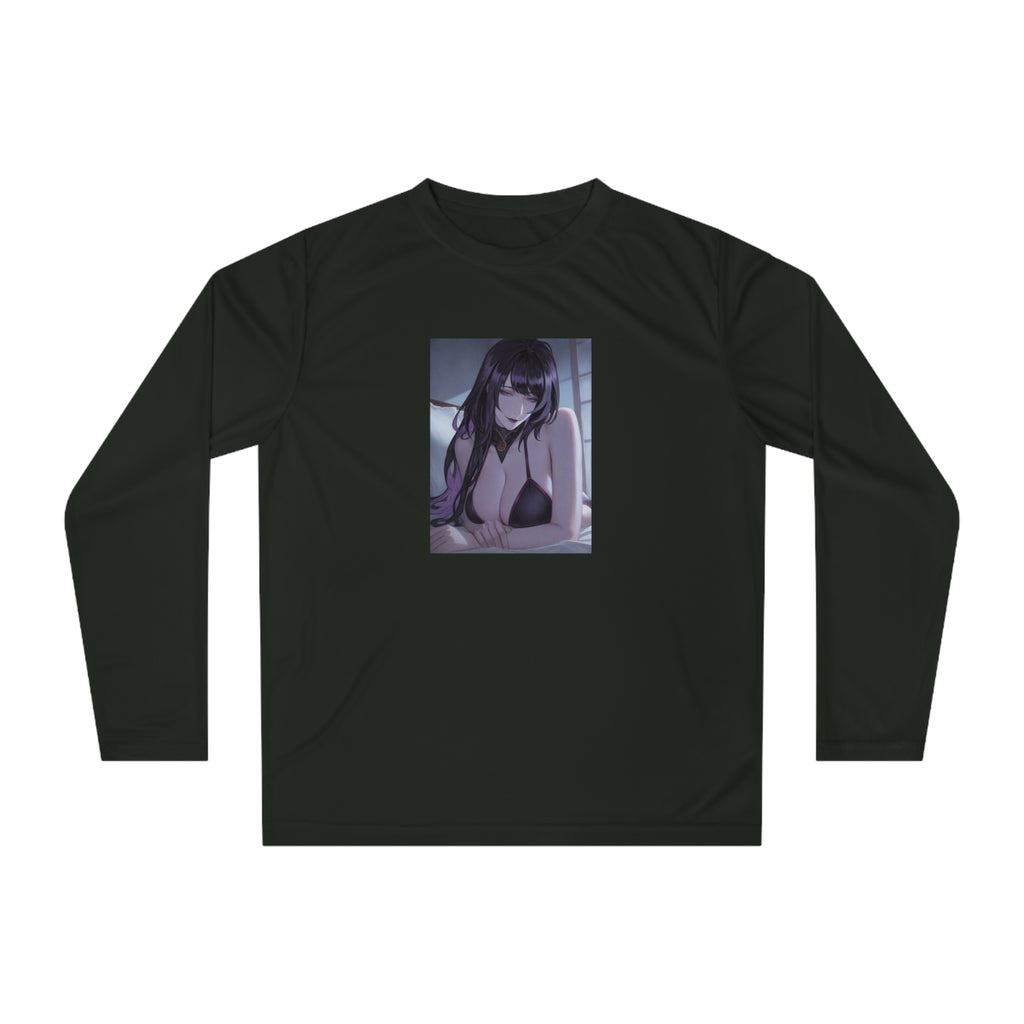 Anime Girl Long Sleeve Shirt — Moody Anime Art Tee