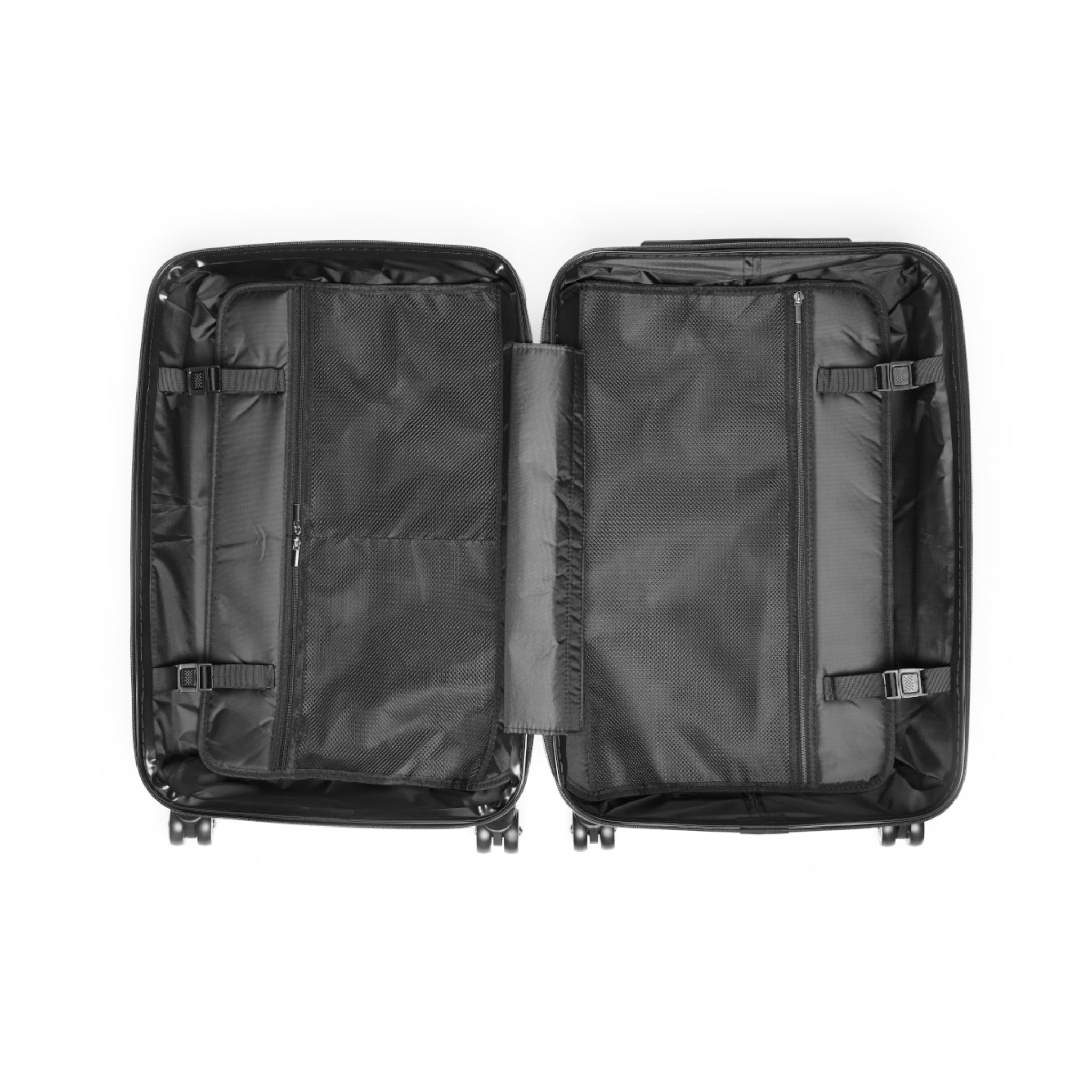 Anime Red-Haired Girl Carry-On Suitcase – School Uniform Portrait Travel Luggage
