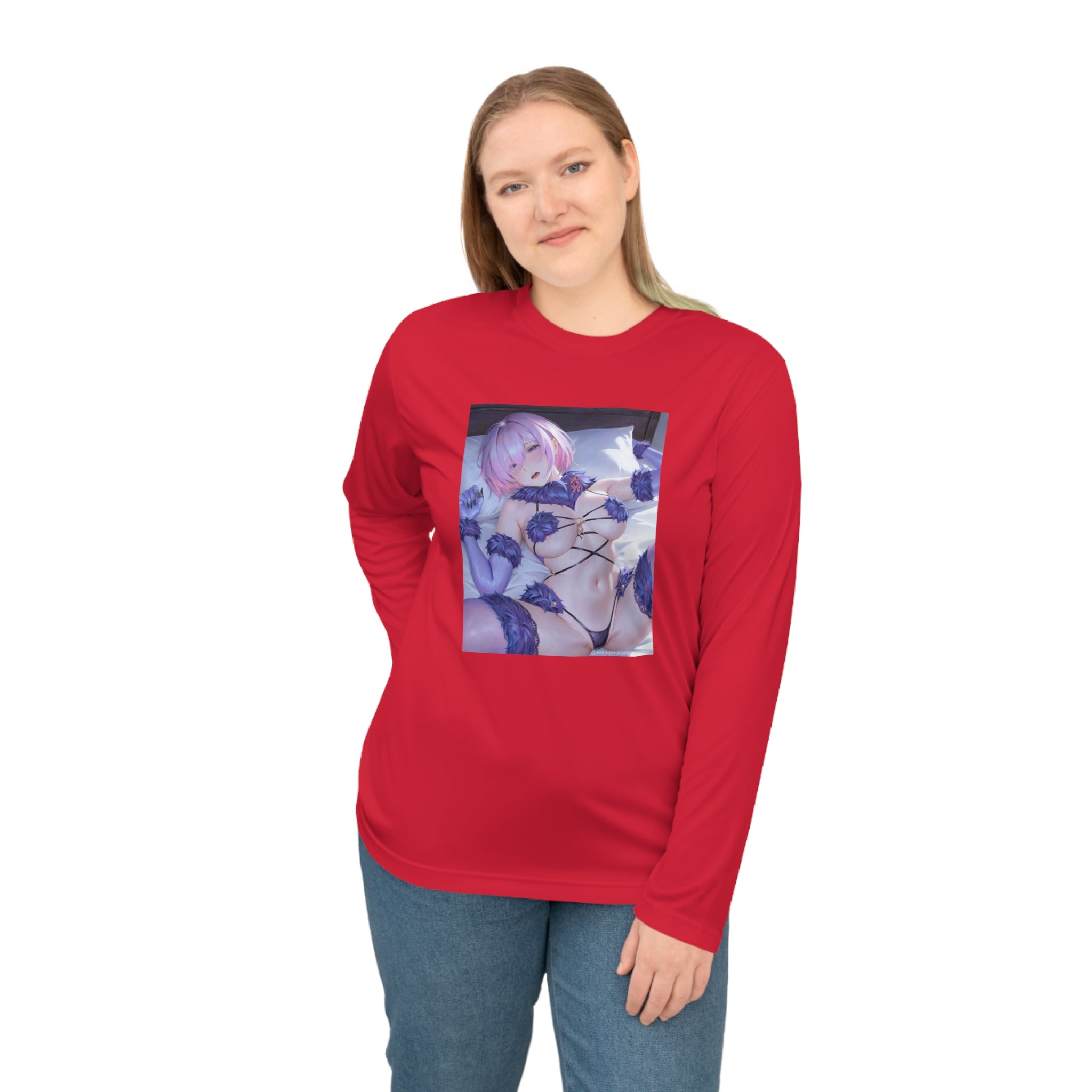 Long Sleeve Shirt — Anime Pinup Lingerie Art Performance Top