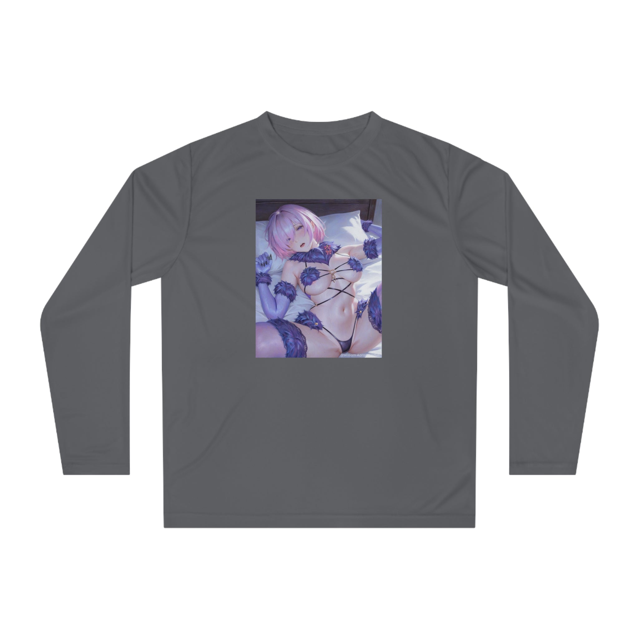 Long Sleeve Shirt — Anime Pinup Lingerie Art Performance Top