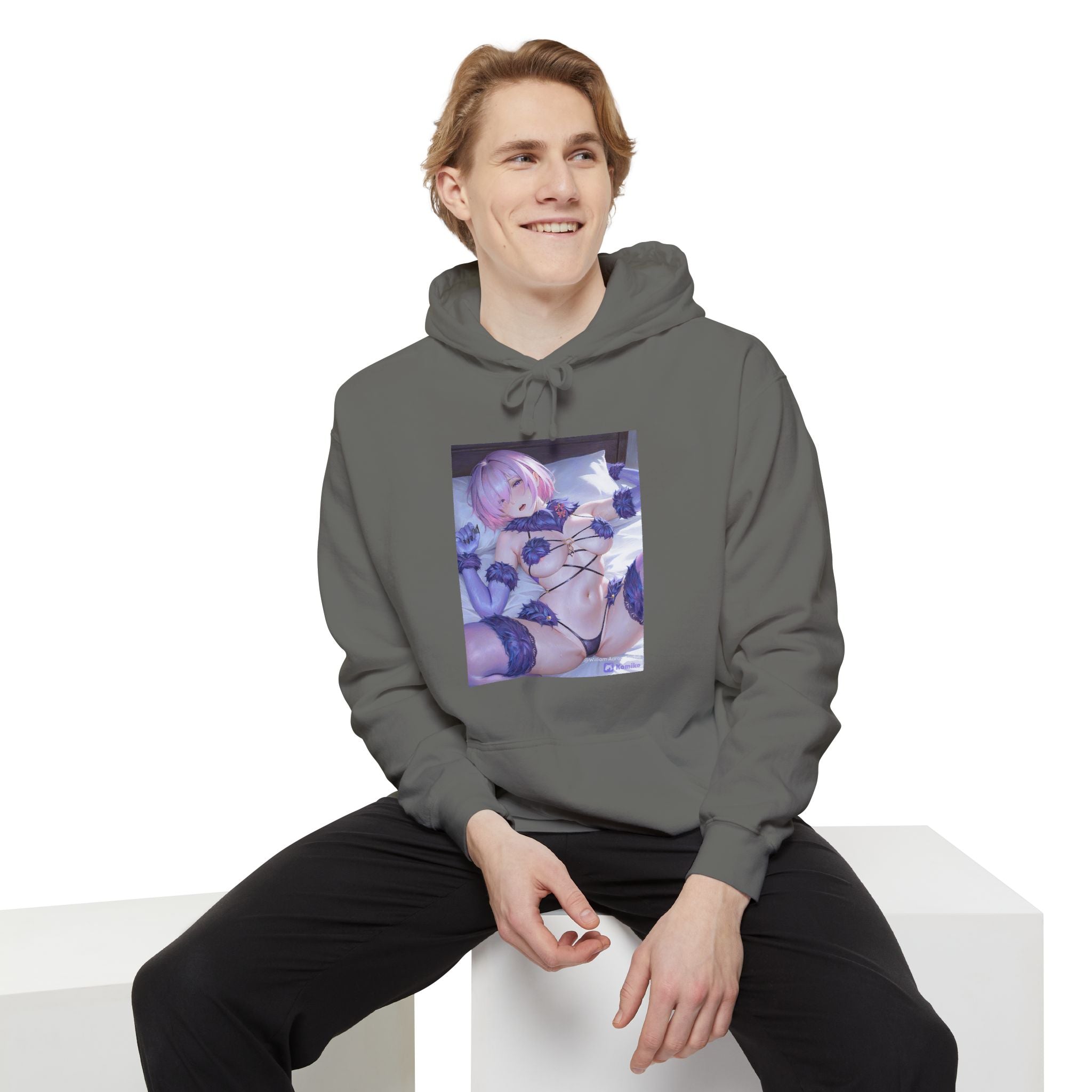 Anime Girl Hoodie — Sexy Pastel Aesthetic Pullover