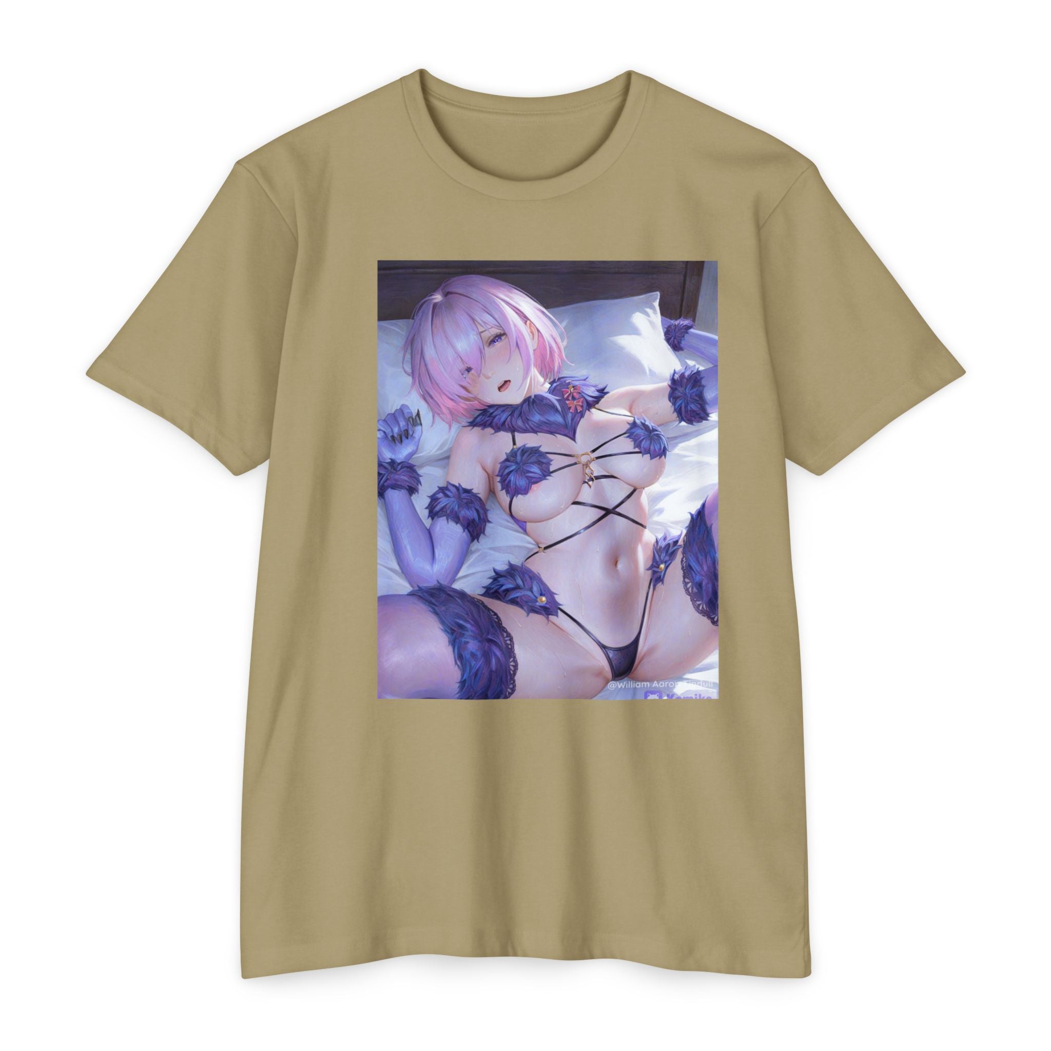 Anime Pillowgirl T-Shirt — Sexy Lingerie Art Tee