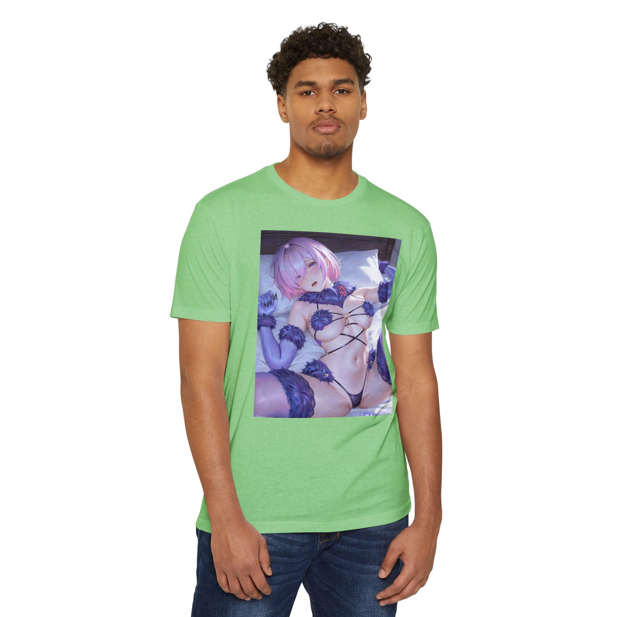 Anime Pillowgirl T-Shirt — Sexy Lingerie Art Tee