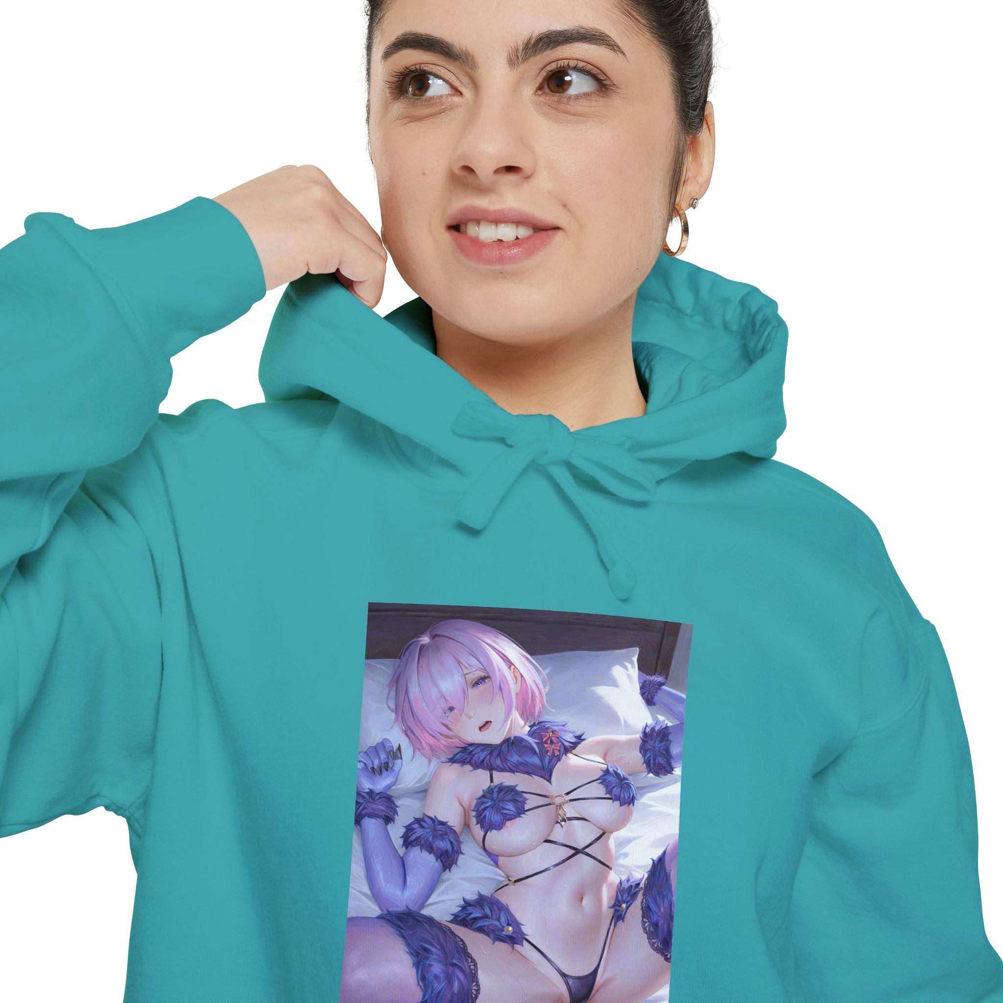 Anime Girl Hoodie — Sexy Pastel Aesthetic Pullover