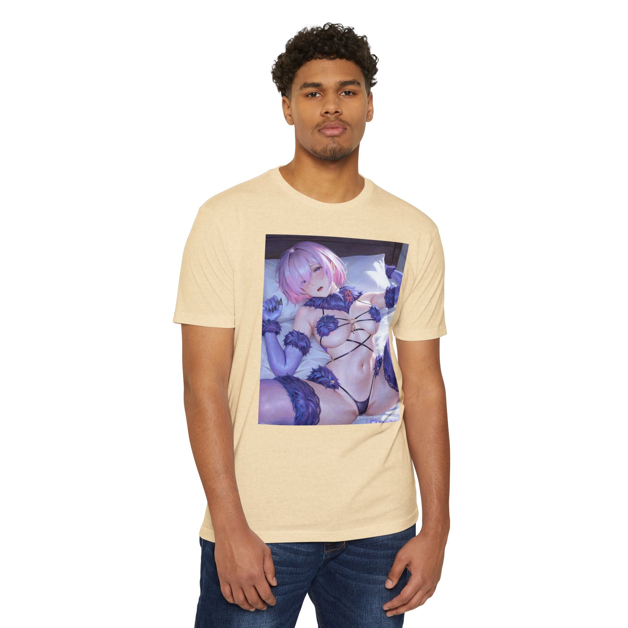 Anime Pillowgirl T-Shirt — Sexy Lingerie Art Tee