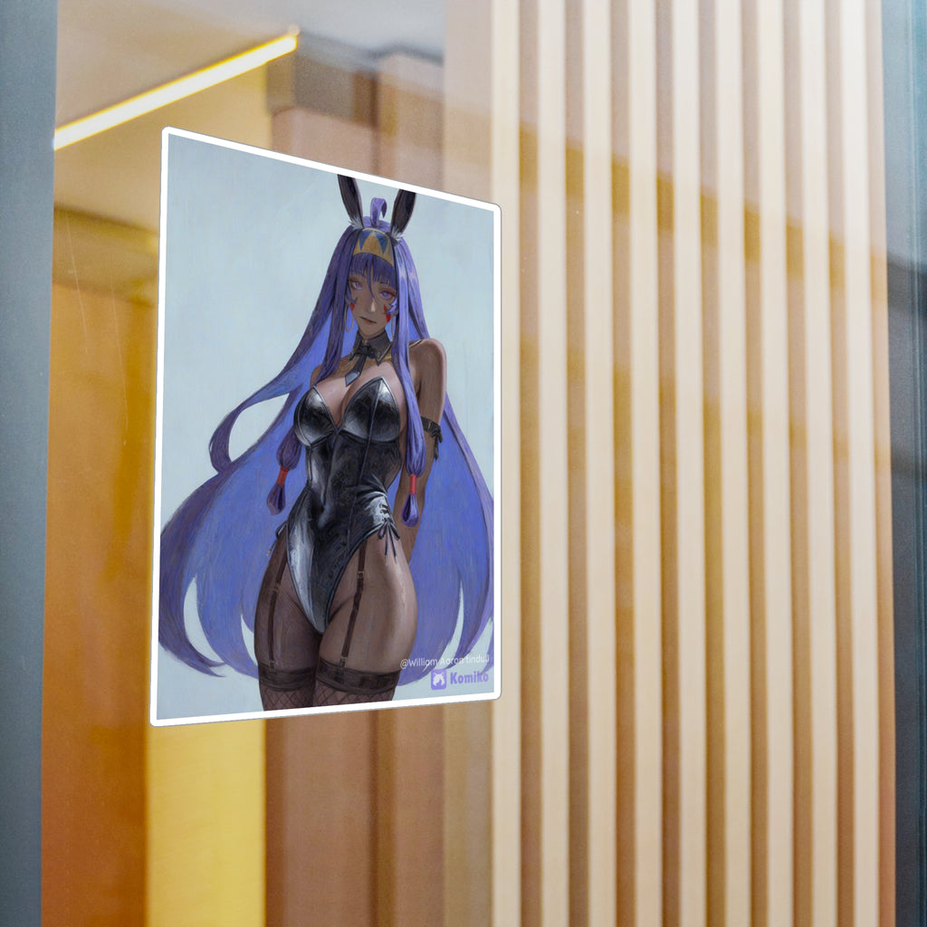 Bunny Girl Anime Vinyl Sticker — Kiss-Cut Decal