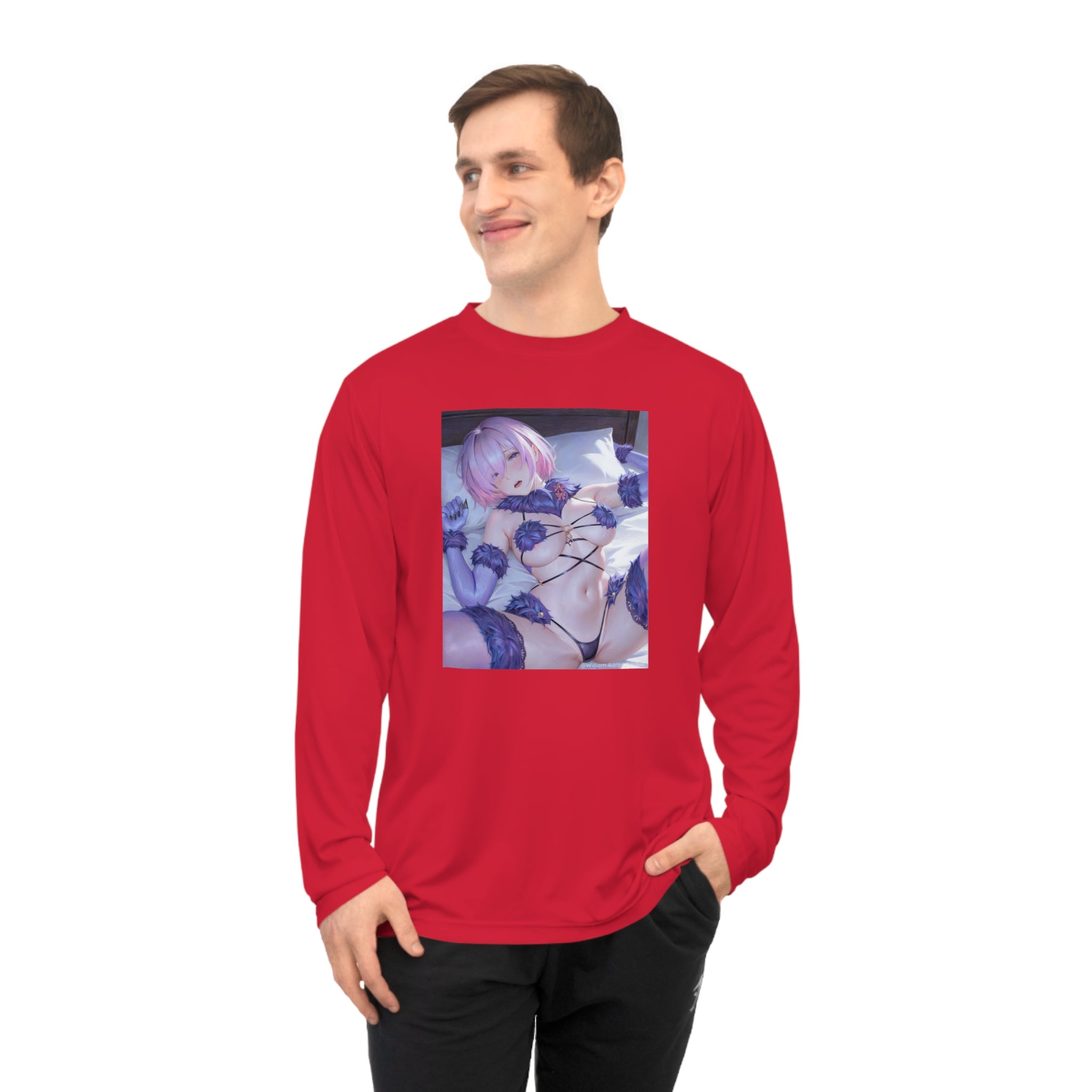 Long Sleeve Shirt — Anime Pinup Lingerie Art Performance Top