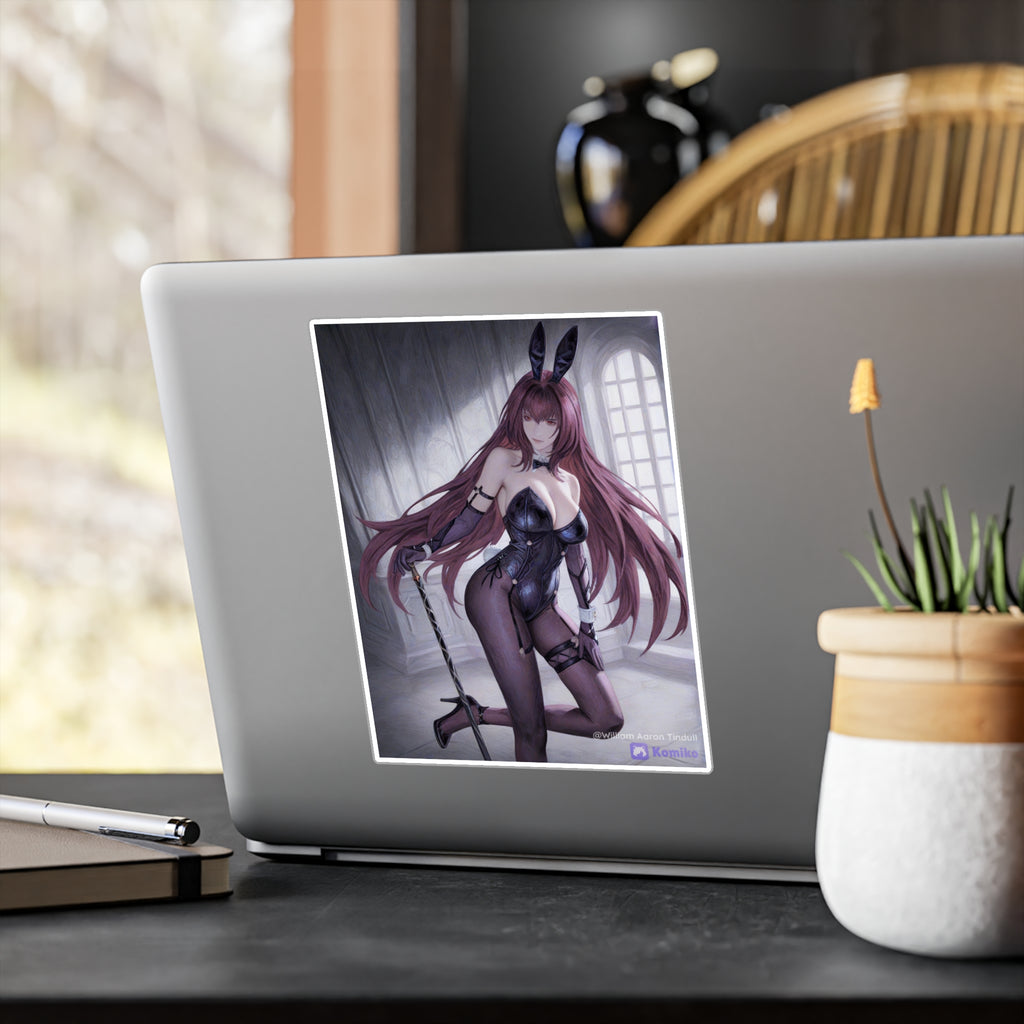 Bunny Girl Anime Vinyl Sticker — Kiss-Cut Decorative Decal