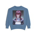 Anime Gothic Maid Sweatshirt — Red-Haired Portrait Crewneck