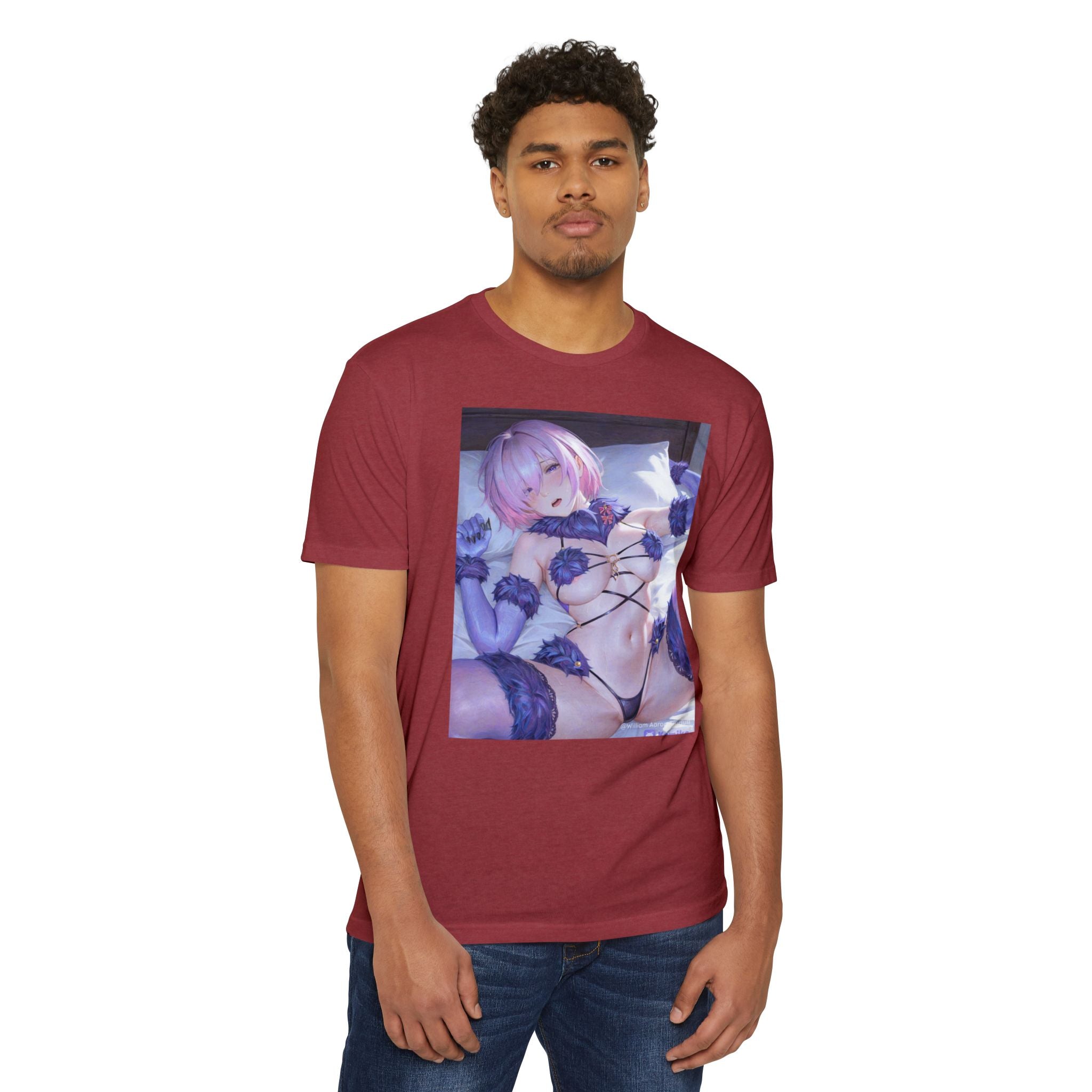Anime Pillowgirl T-Shirt — Sexy Lingerie Art Tee
