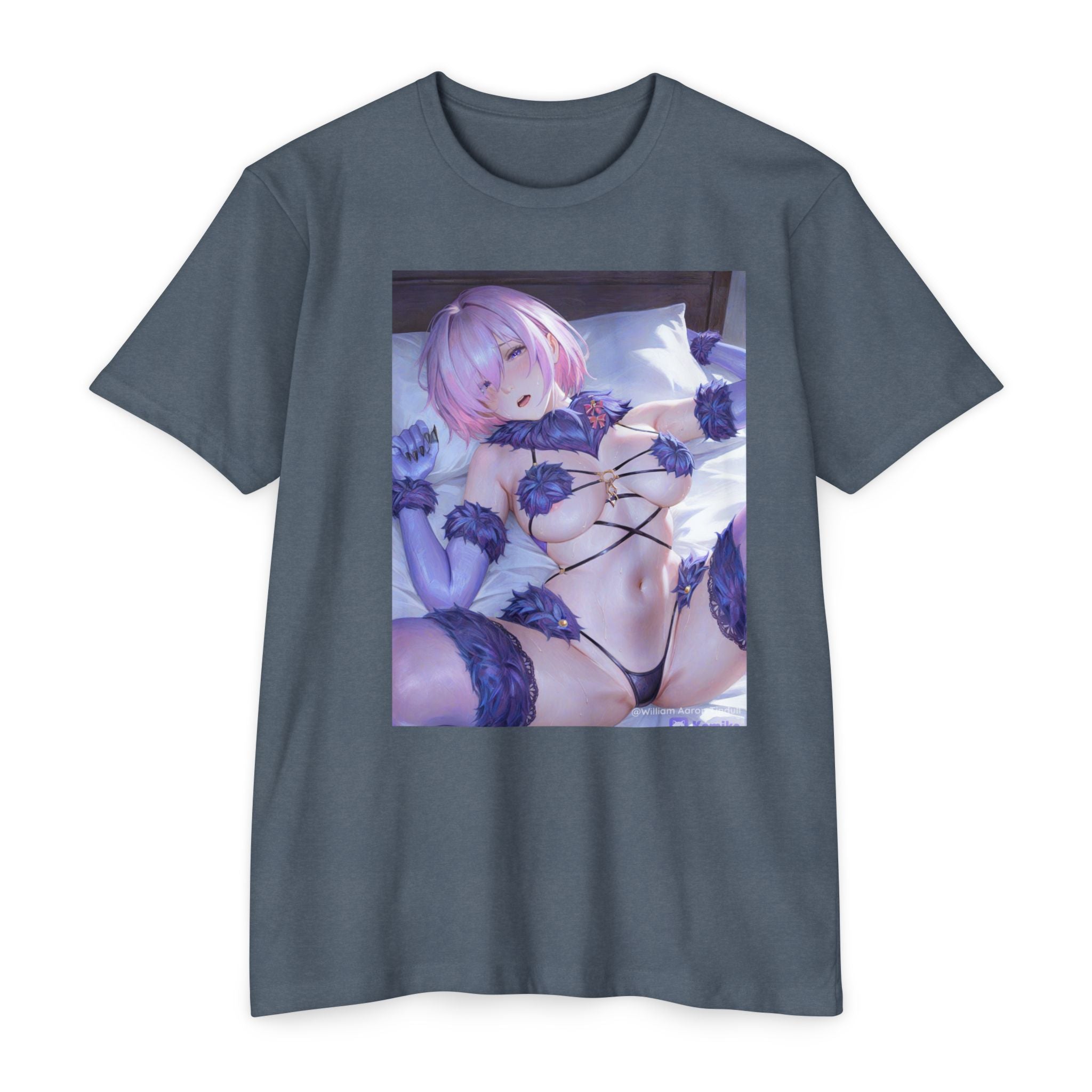 Anime Pillowgirl T-Shirt — Sexy Lingerie Art Tee