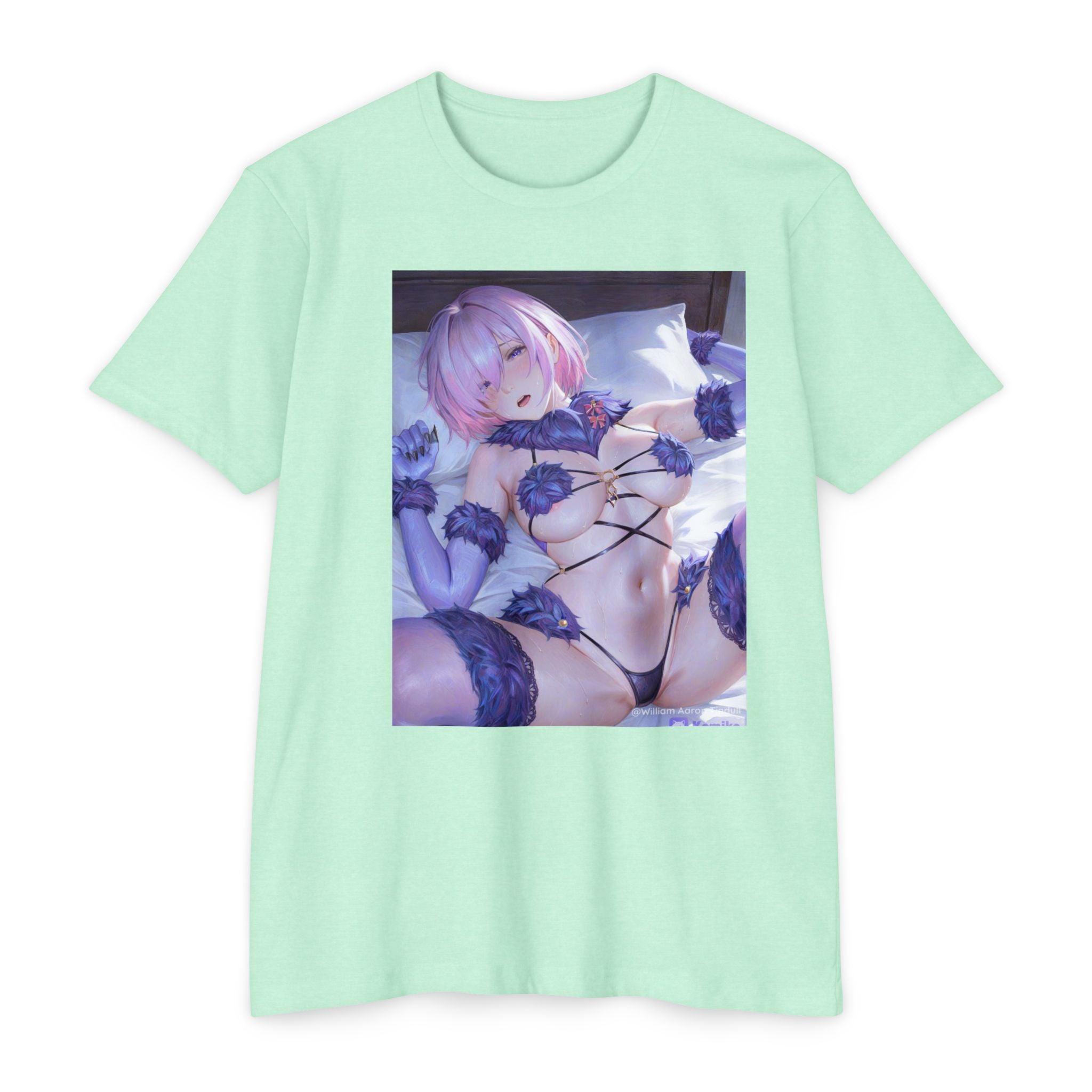 Anime Pillowgirl T-Shirt — Sexy Lingerie Art Tee