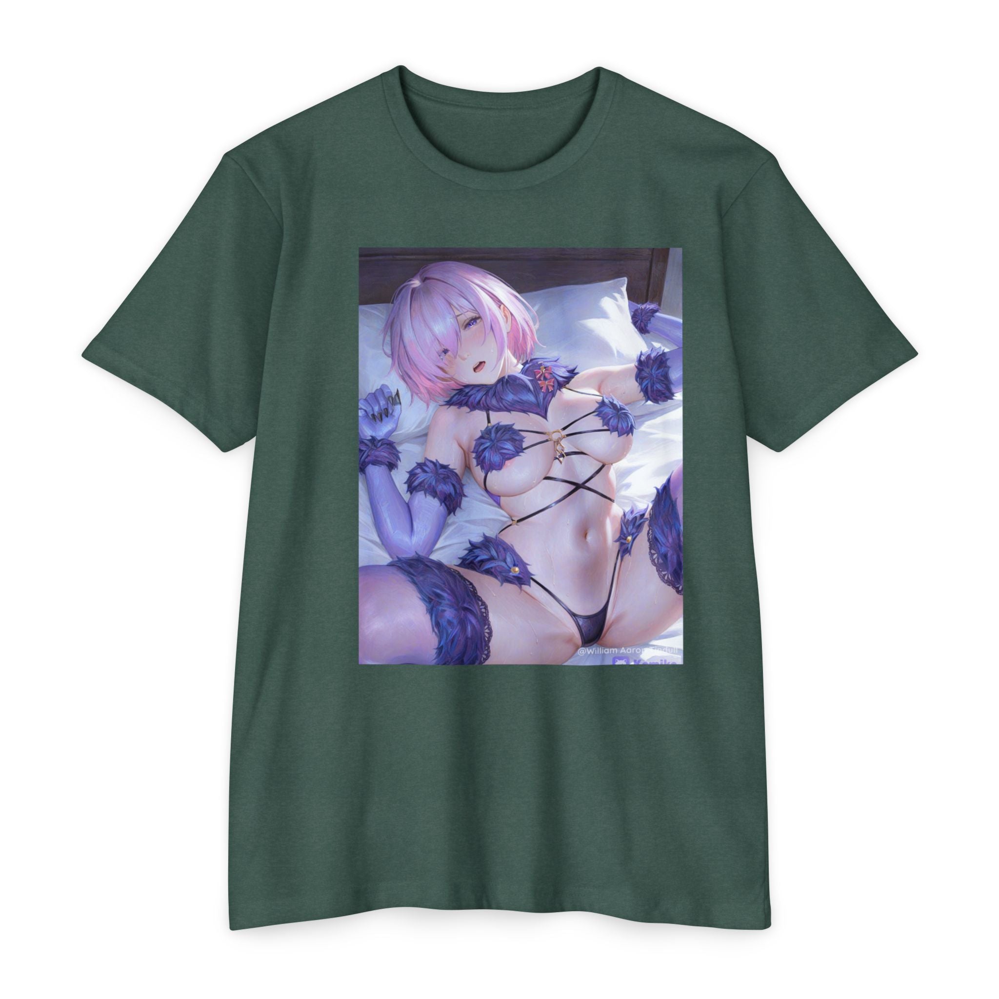 Anime Pillowgirl T-Shirt — Sexy Lingerie Art Tee