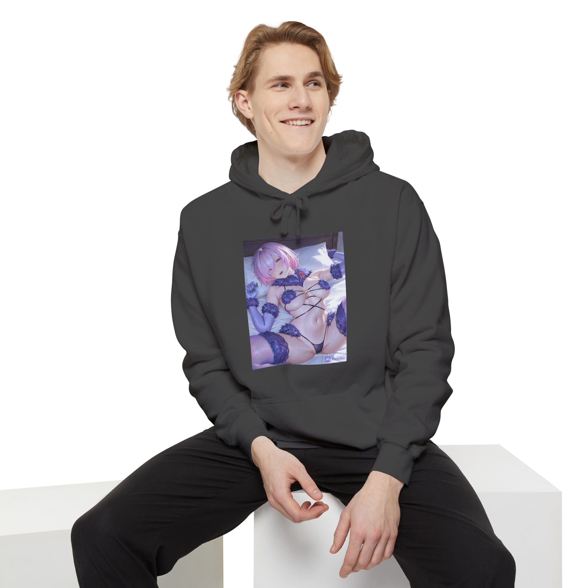 Anime Girl Hoodie — Sexy Pastel Aesthetic Pullover