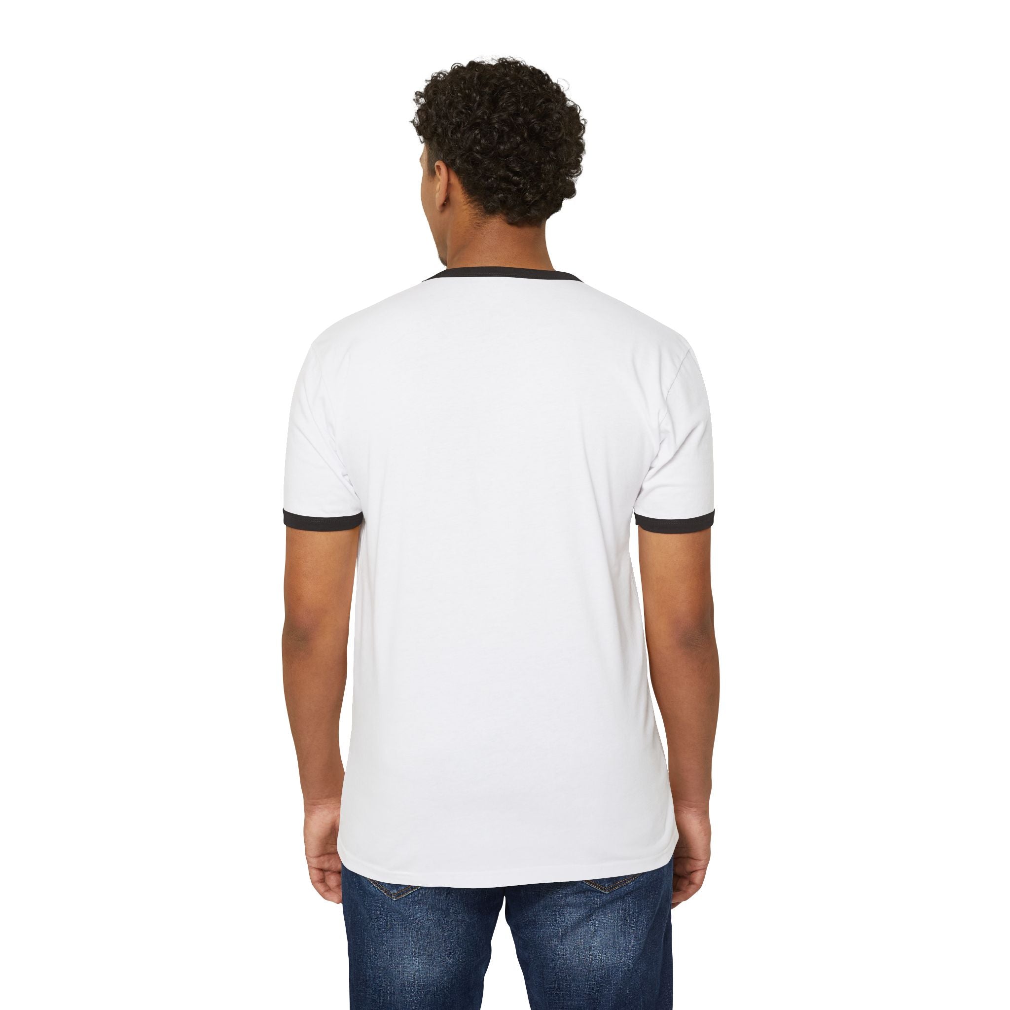 Anime Redhead Girl Portrait Ringer Tee