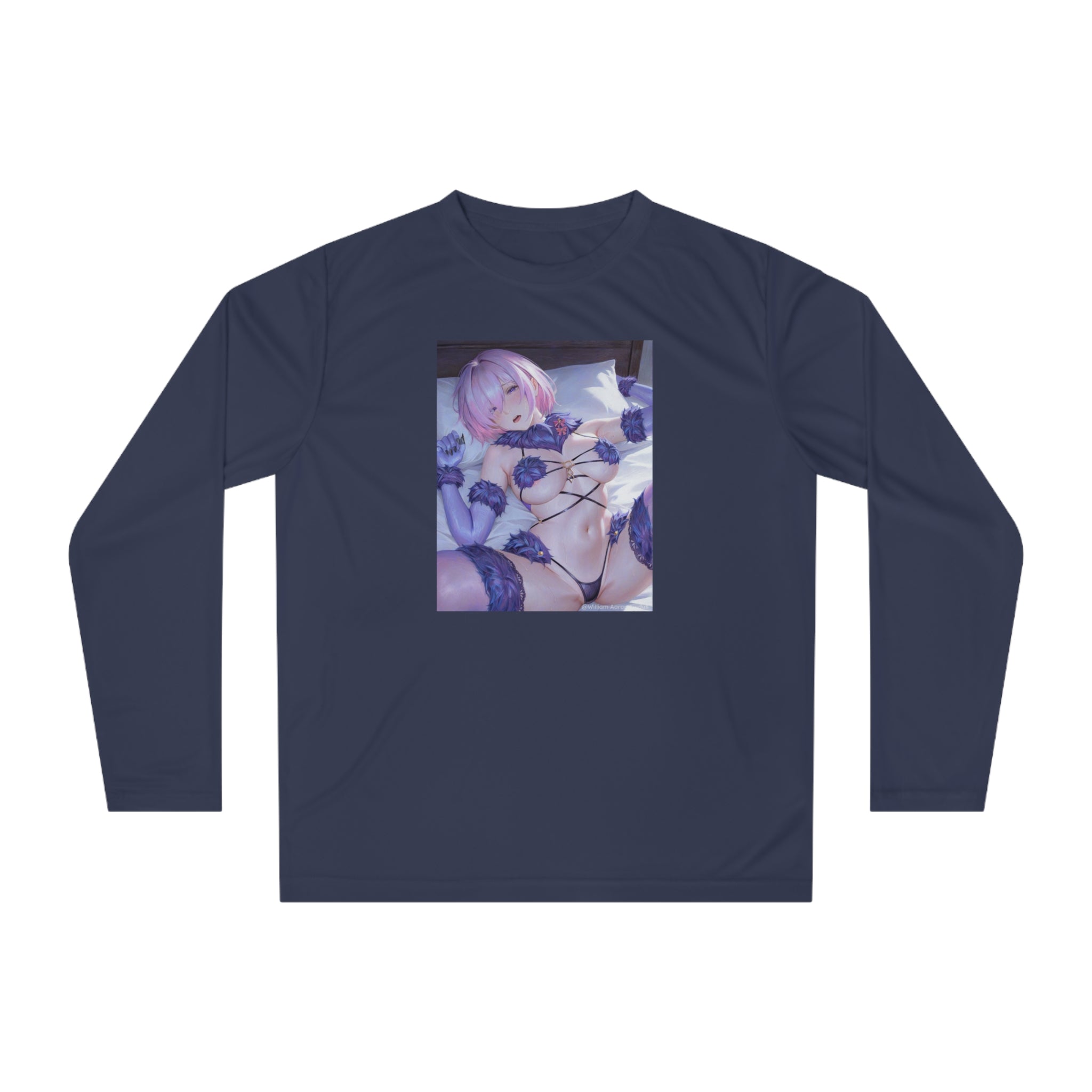 Long Sleeve Shirt — Anime Pinup Lingerie Art Performance Top