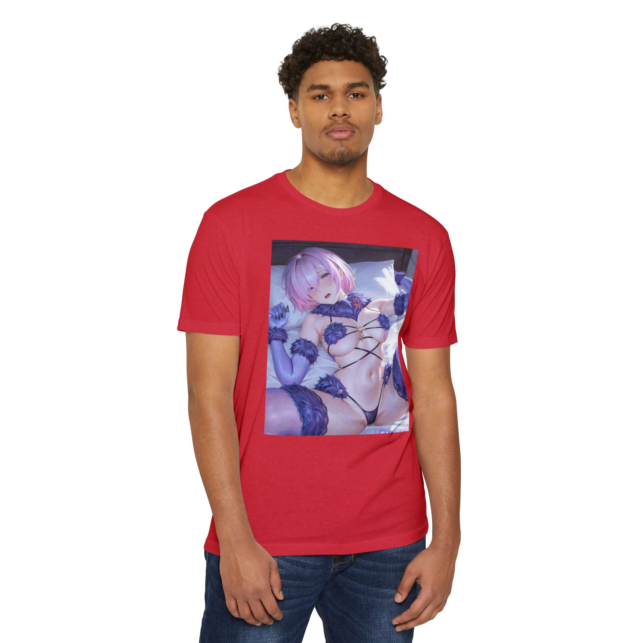 Anime Pillowgirl T-Shirt — Sexy Lingerie Art Tee