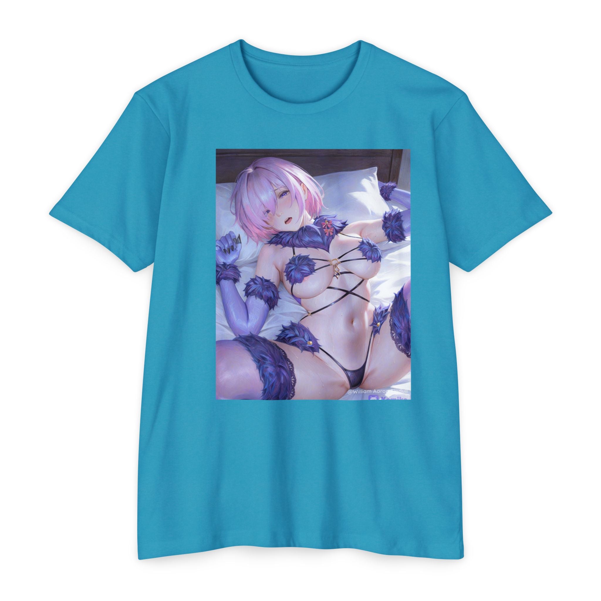 Anime Pillowgirl T-Shirt — Sexy Lingerie Art Tee