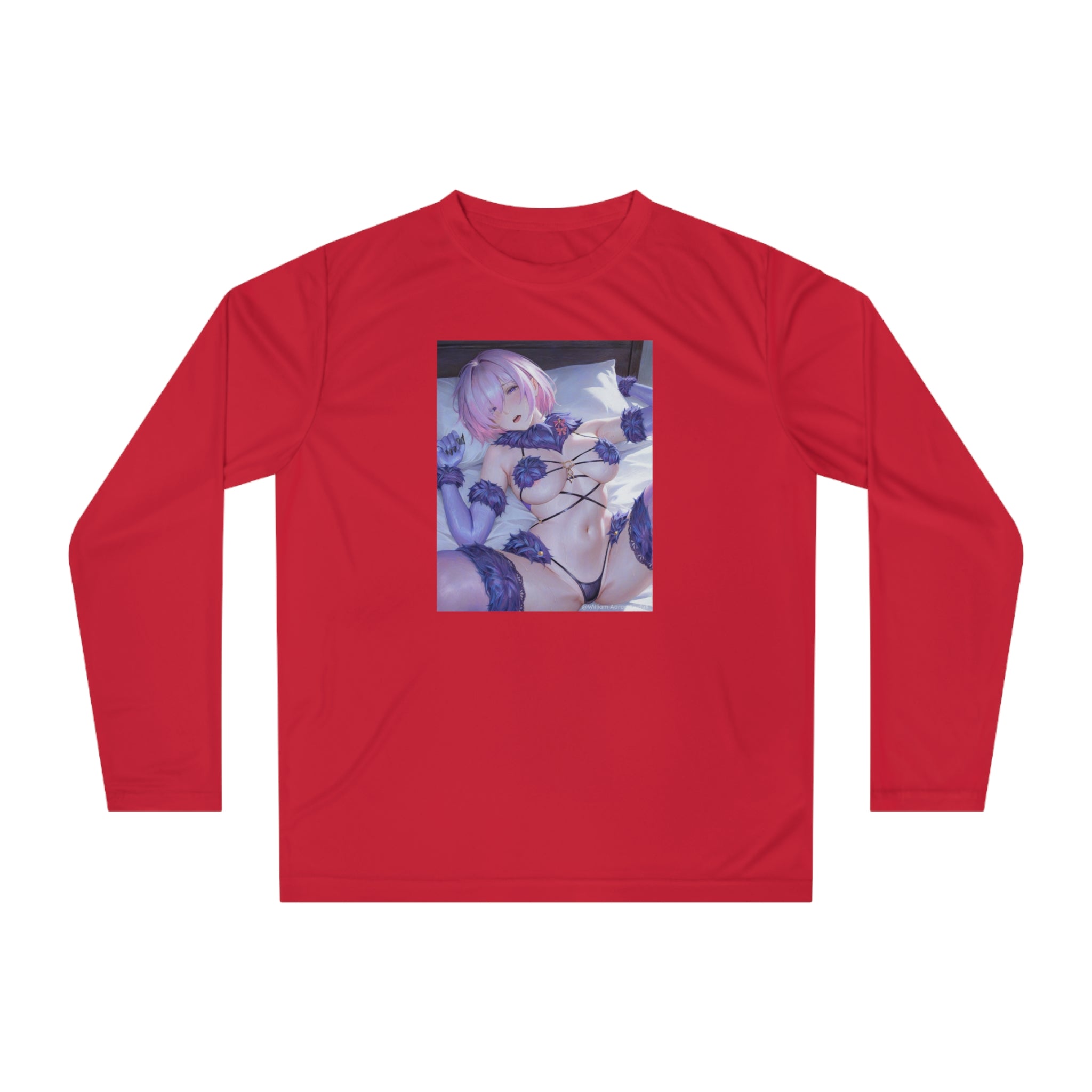 Long Sleeve Shirt — Anime Pinup Lingerie Art Performance Top