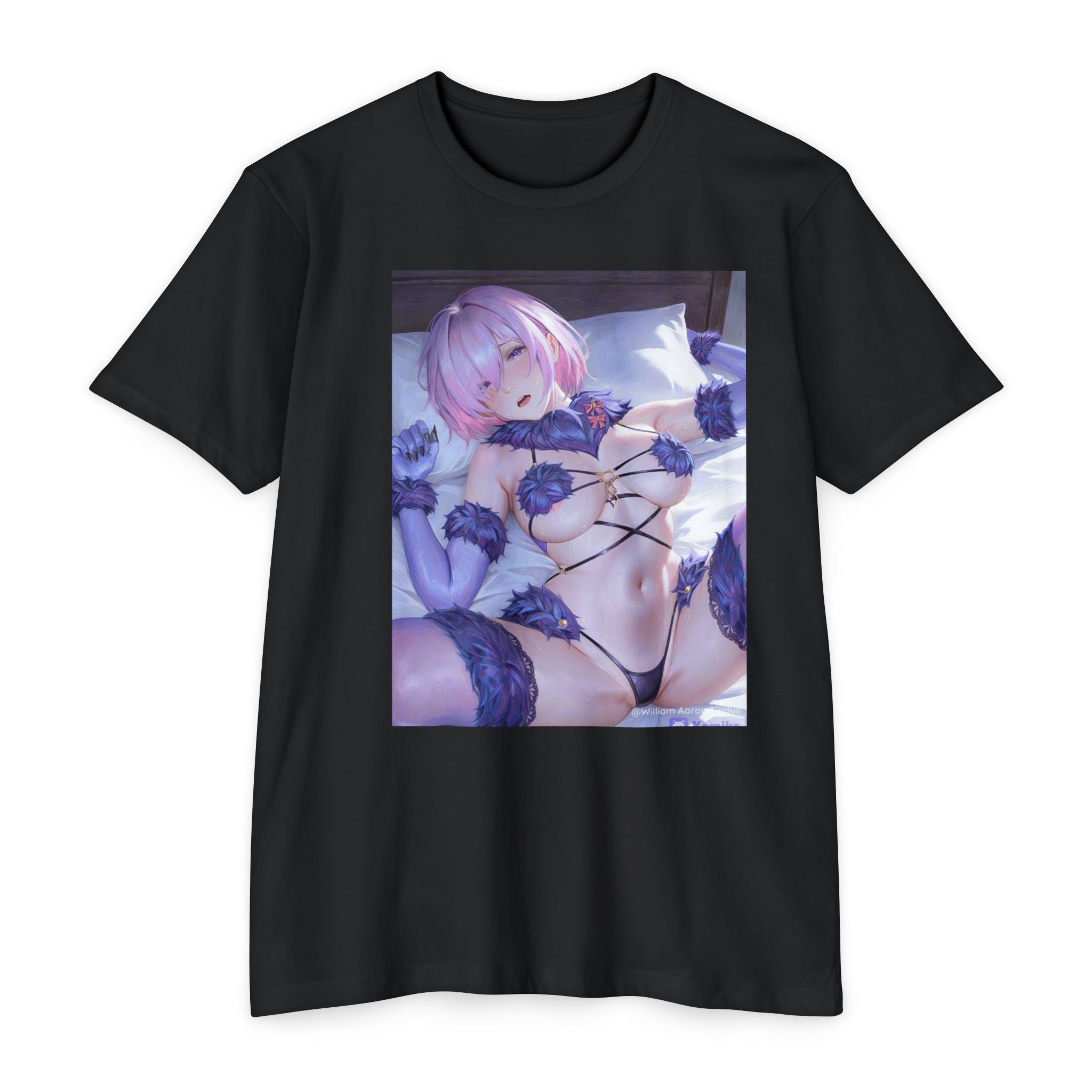 Anime Pillowgirl T-Shirt — Sexy Lingerie Art Tee