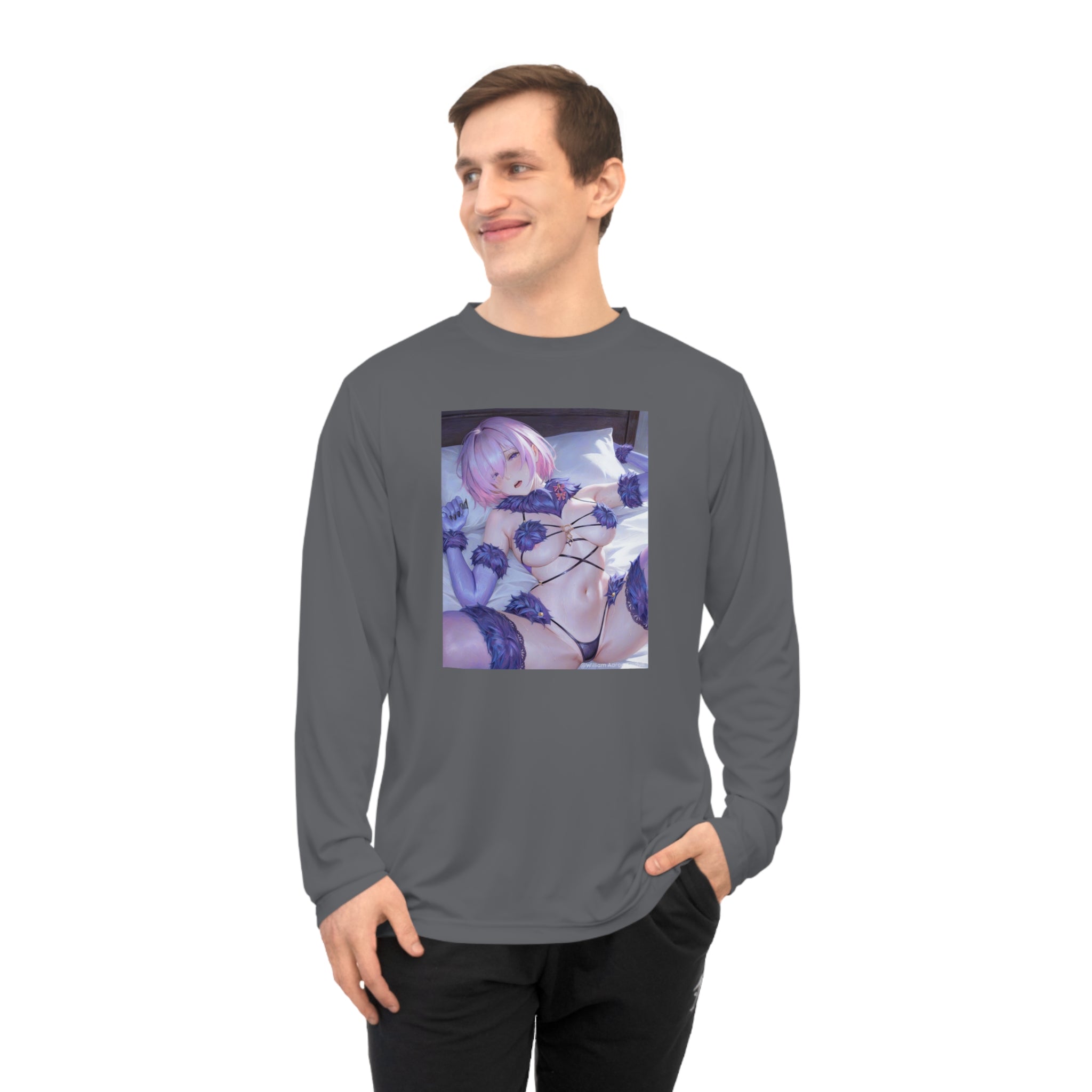 Long Sleeve Shirt — Anime Pinup Lingerie Art Performance Top