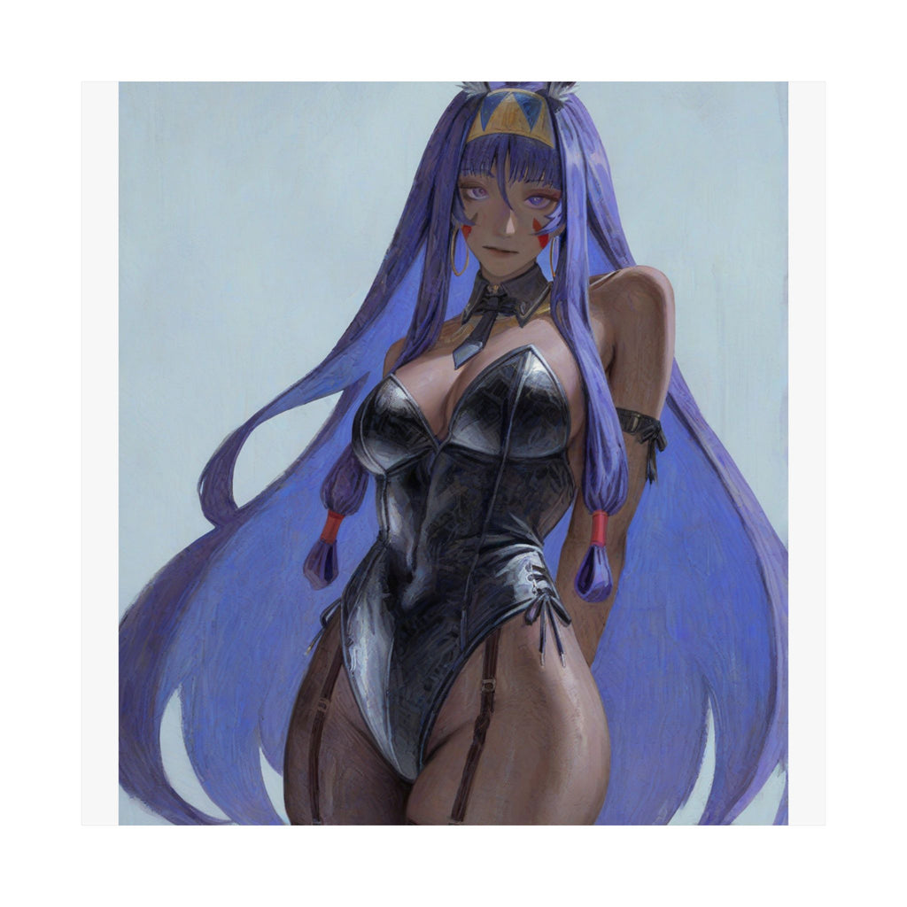 Bunny Girl Anime Matte Poster — Vertical Art Print