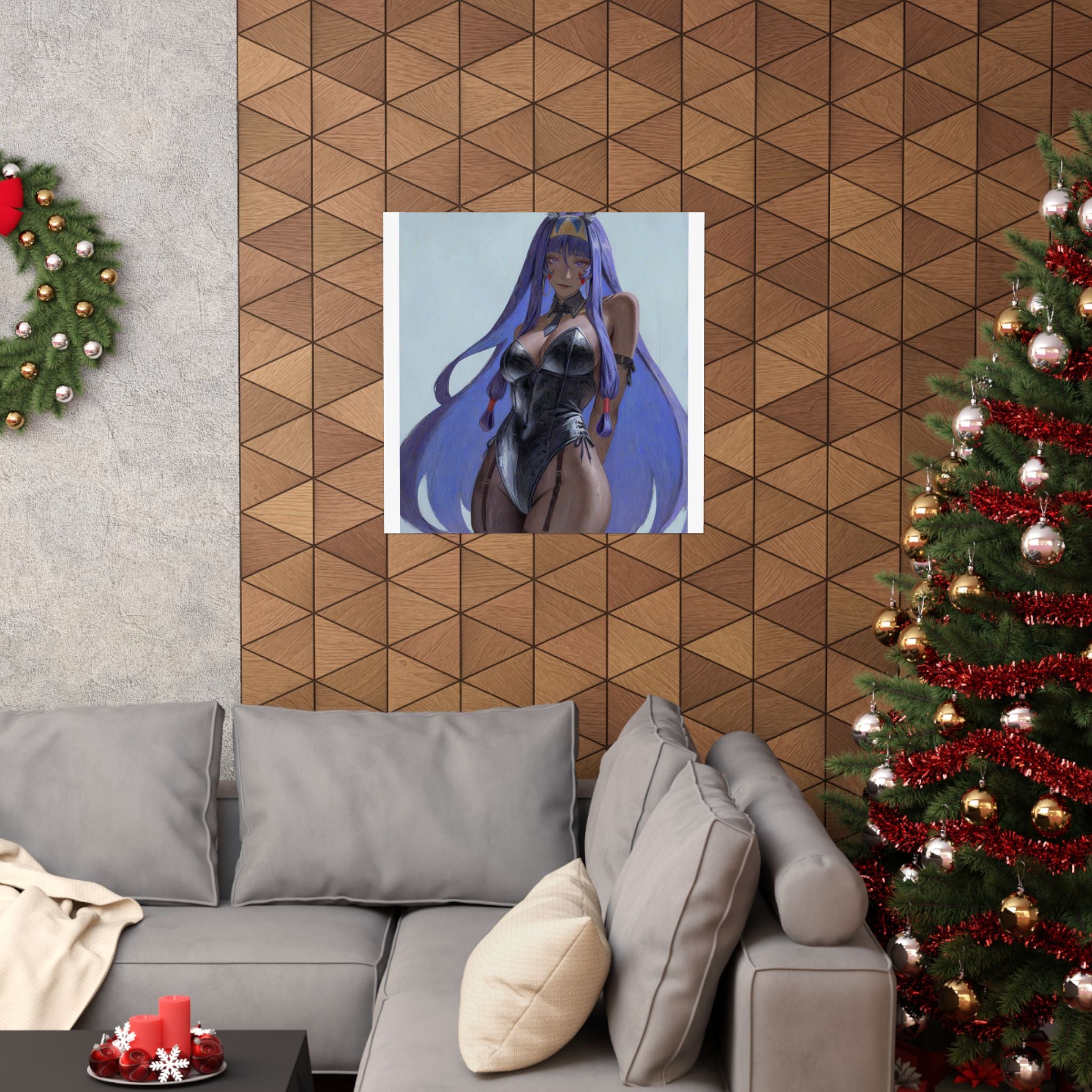 Bunny Girl Anime Matte Poster — Vertical Art Print